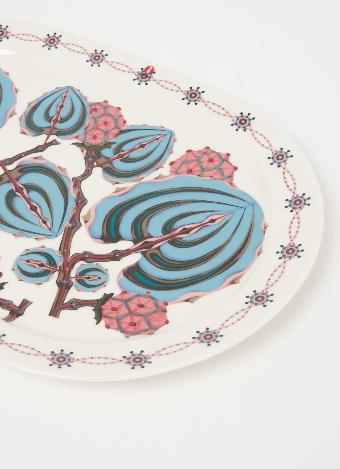 Iittala Taika Sato serveerschaal 41 cm - voorkant 2 multicolor