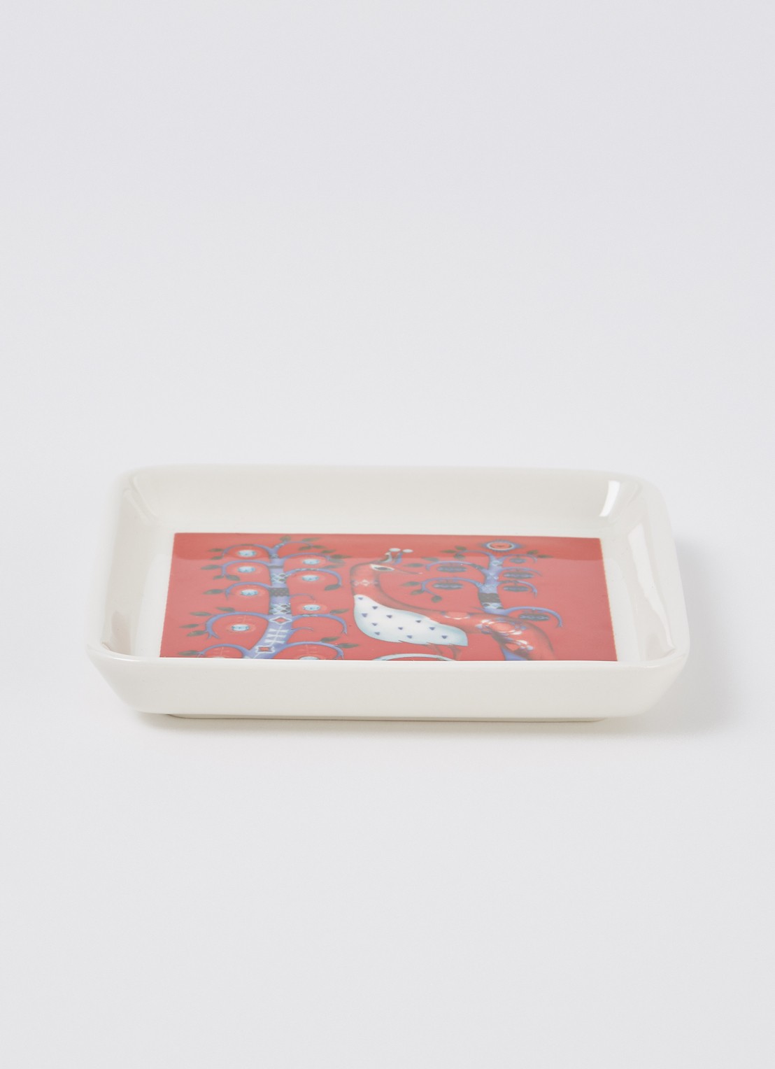 Iittala Taika serveerschaal 12 cm - detail 2 rood