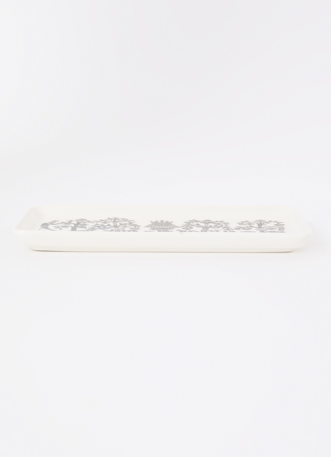 Iittala Taika serveerschaal 24 cm - voorkant 2 zwart