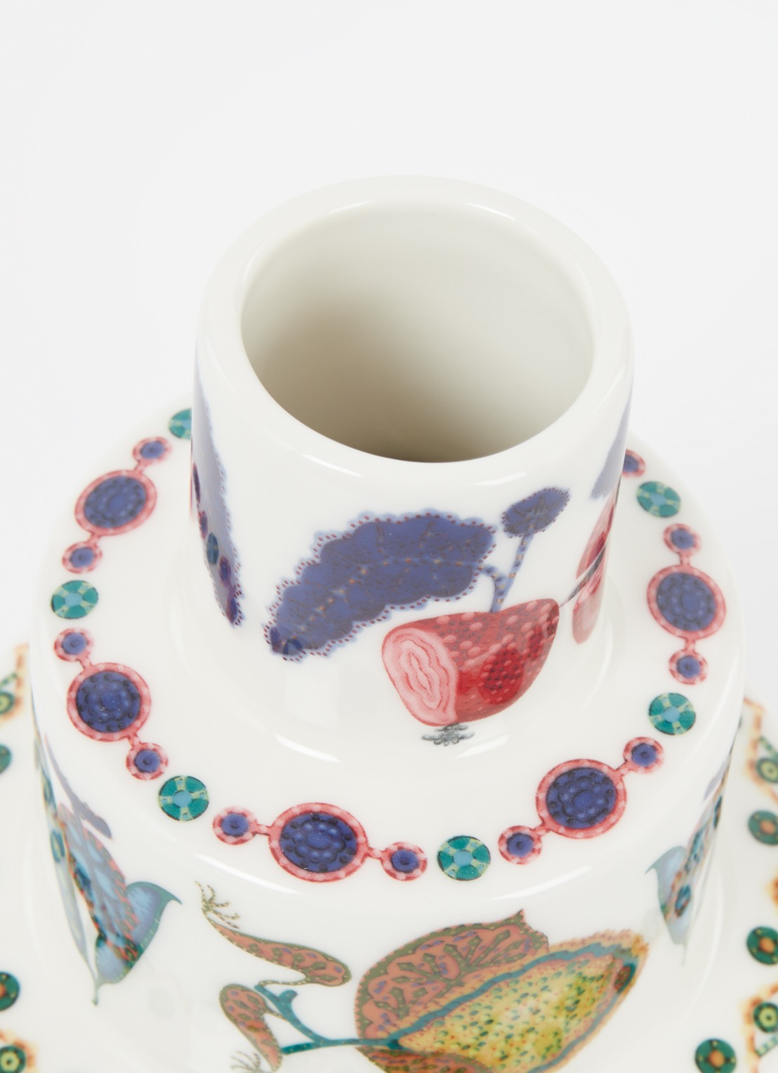 Iittala Taika vaas 18 cm - voorkant 2 gebroken wit