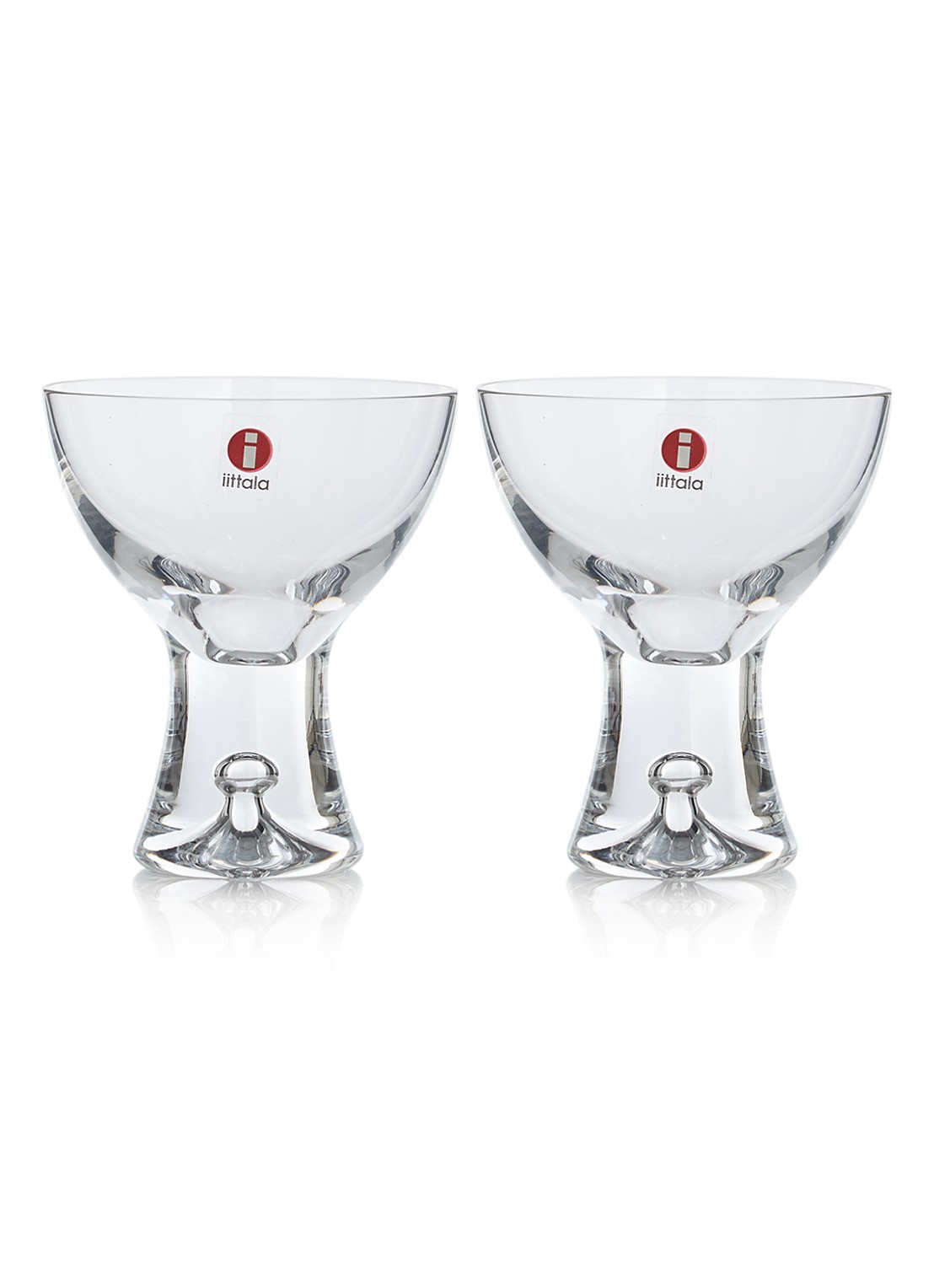 Iittala Tapio likeurglas 0,09 liter set van 2 - voorkant transparant