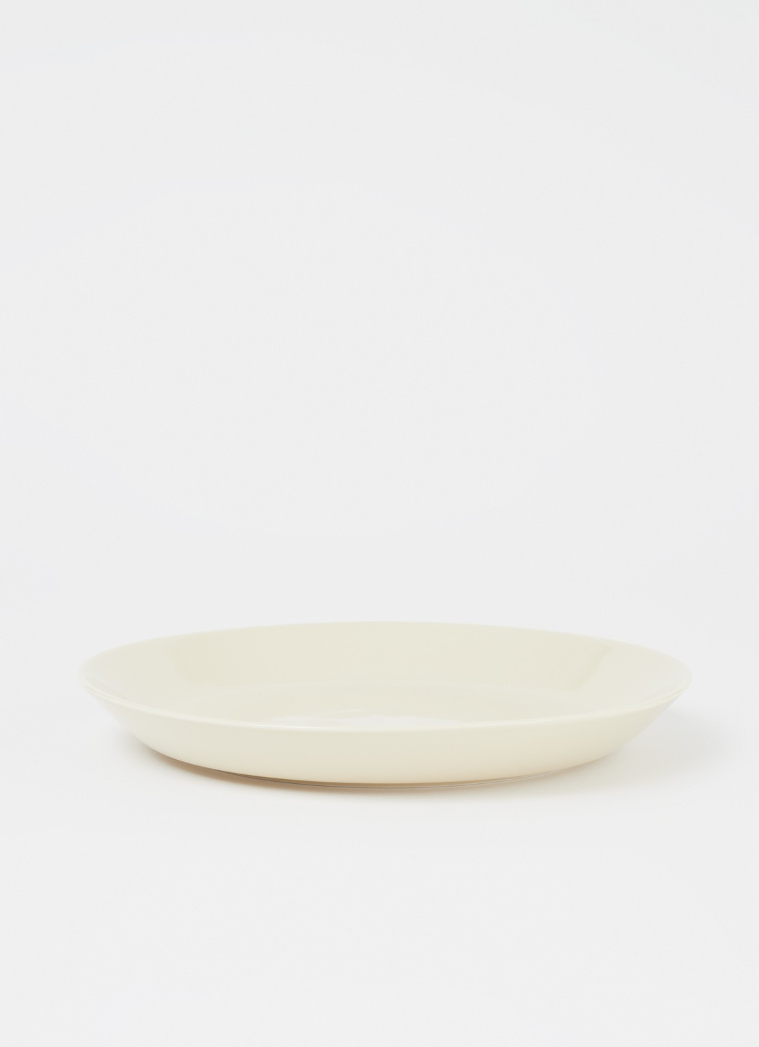Iittala Teema bord 23cm linnen - voorkant 2 vanillegeel