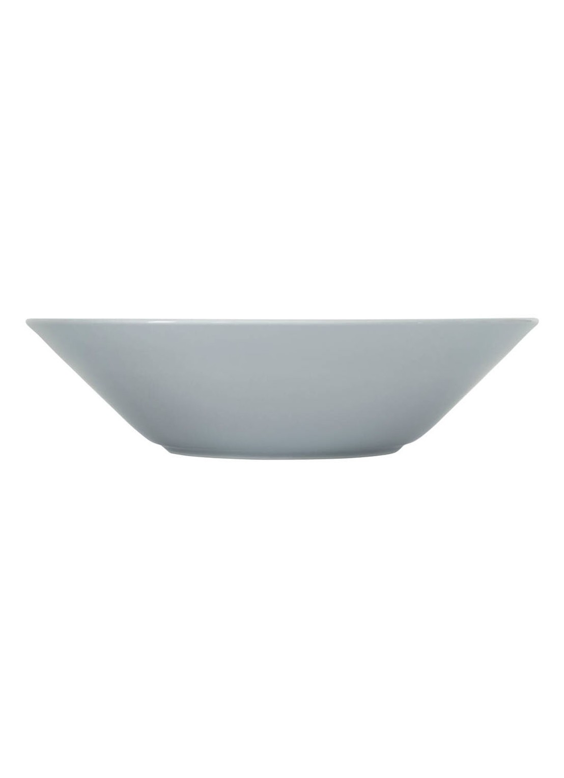 Iittala Teema diep bord 21 cm - voorkant grijs
