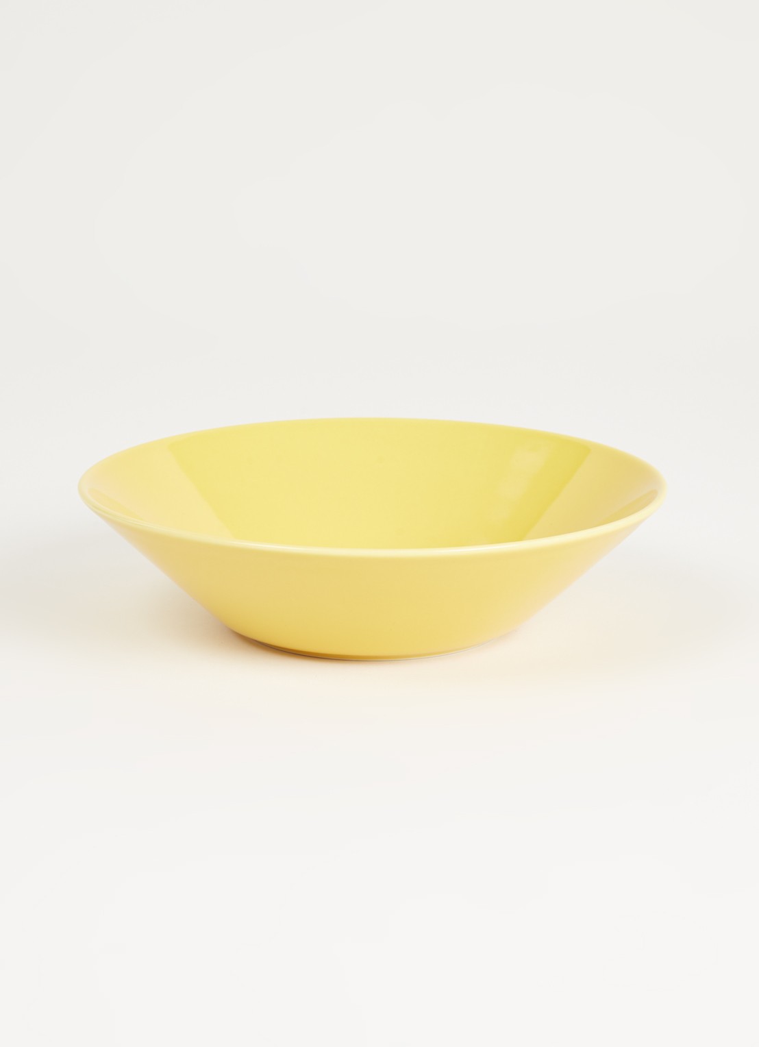Iittala Teema diep bord 21 cm  - voorkant 2 geel