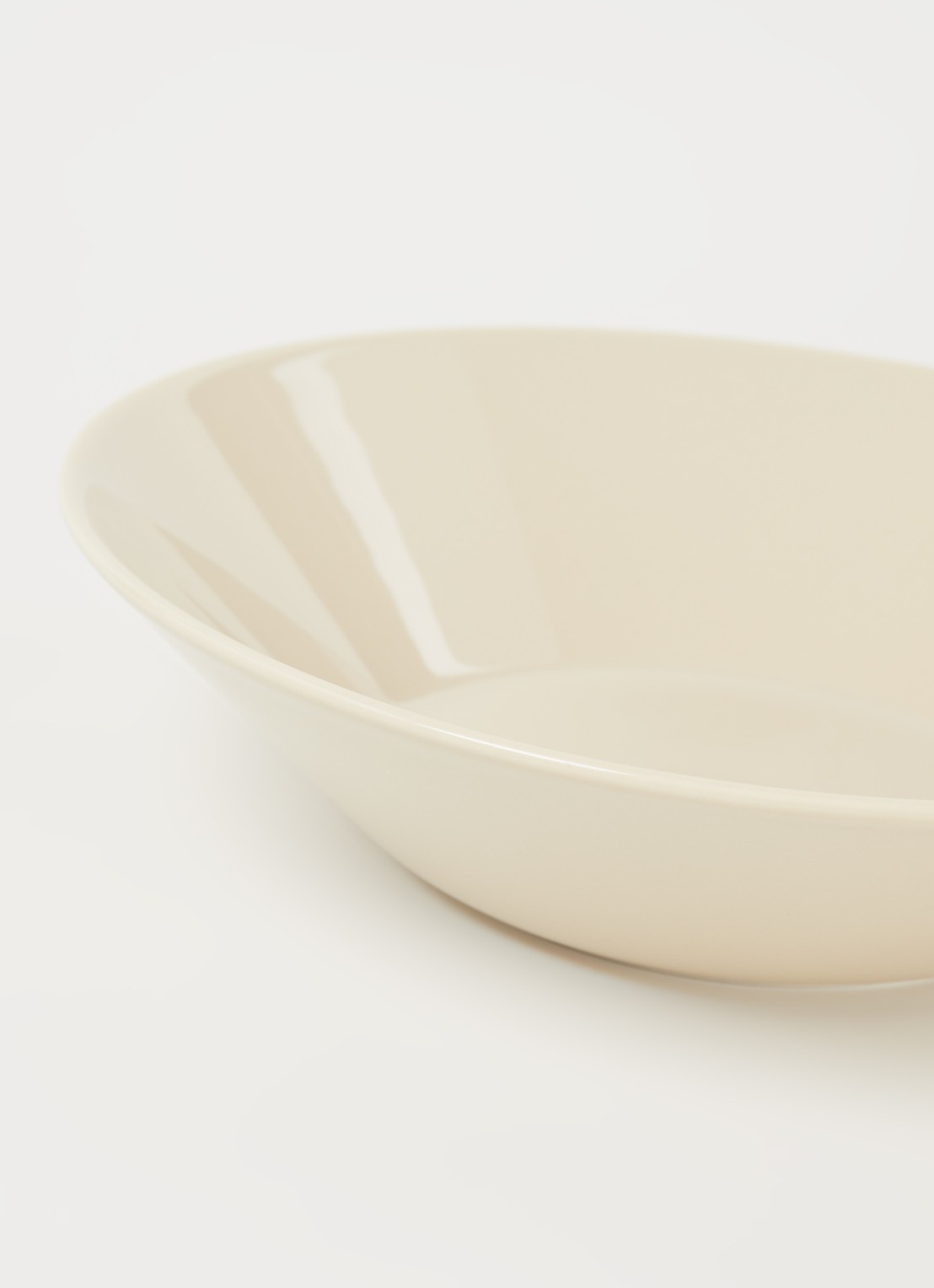 Iittala Teema diep bord 21 cm - detail 3 beige