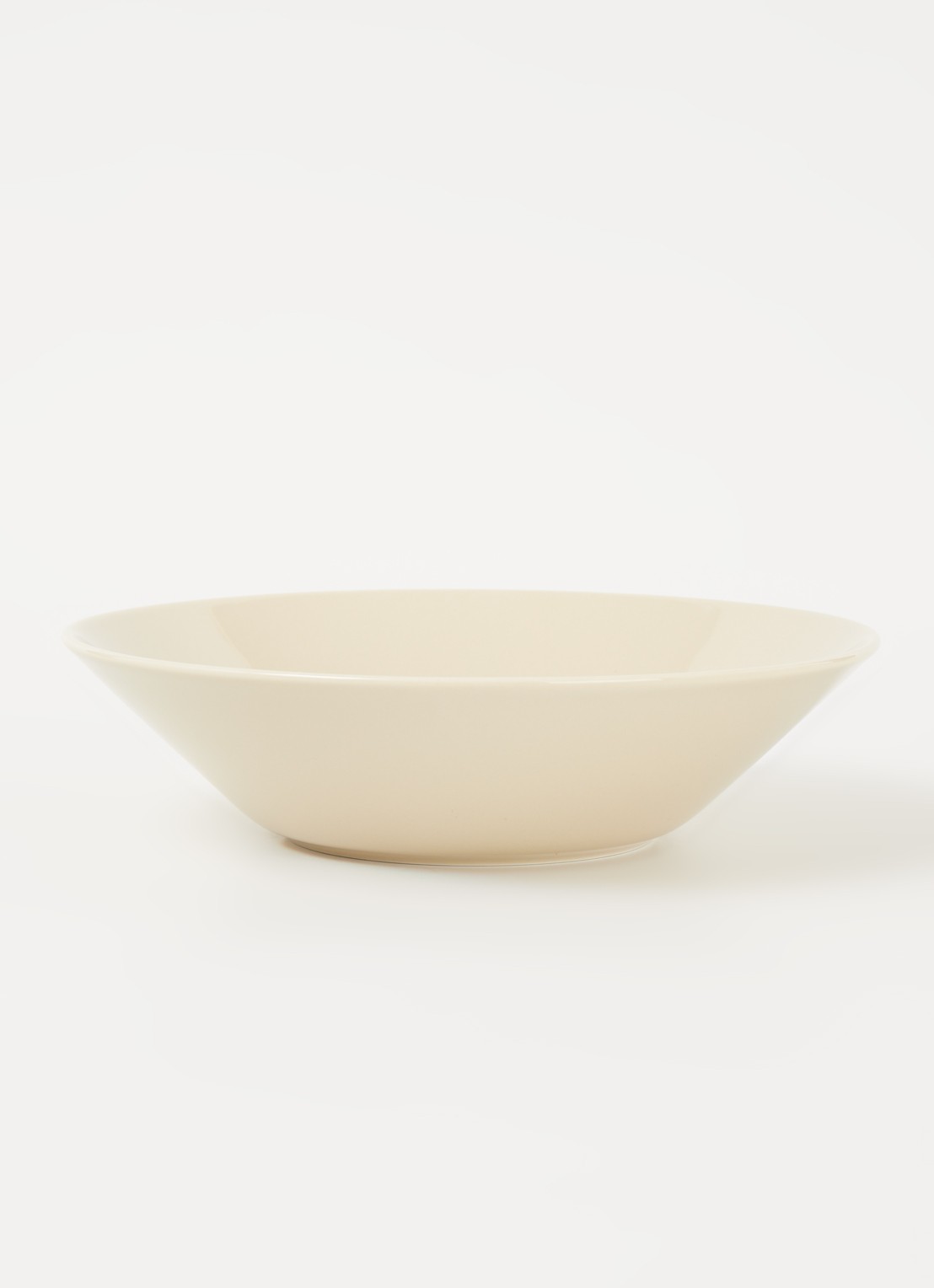 Iittala Teema diep bord 21 cm - voorkant 2 beige