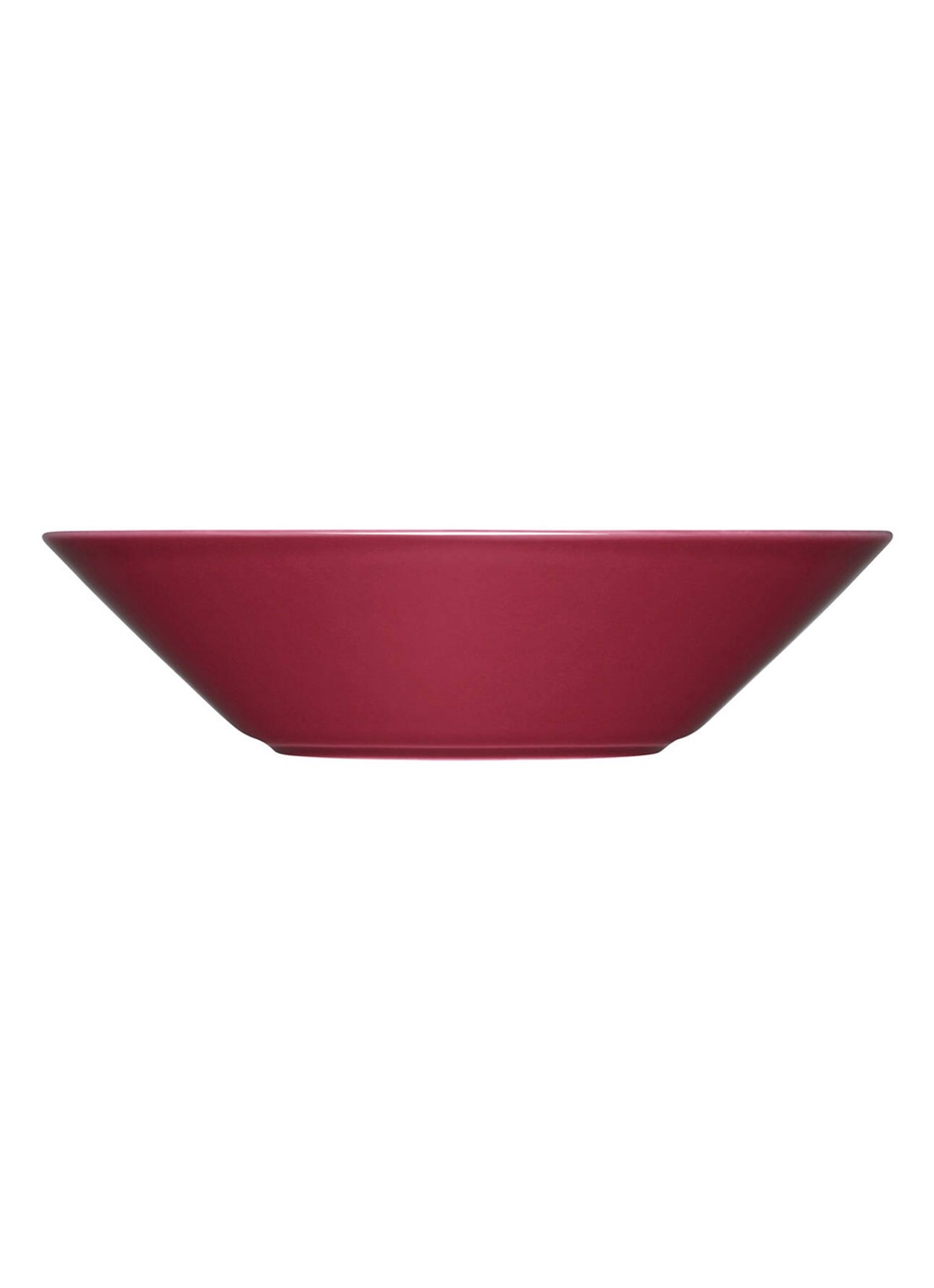 Iittala Teema diep bord 21 cm - voorkant kersenrood
