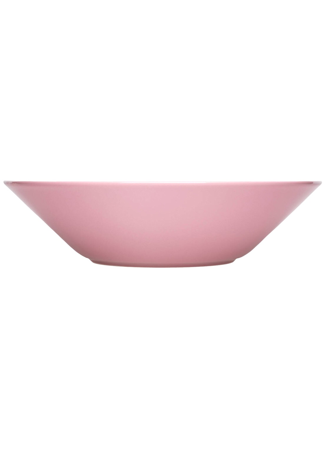 Iittala Teema diepe bord 21 cm  - voorkant roze