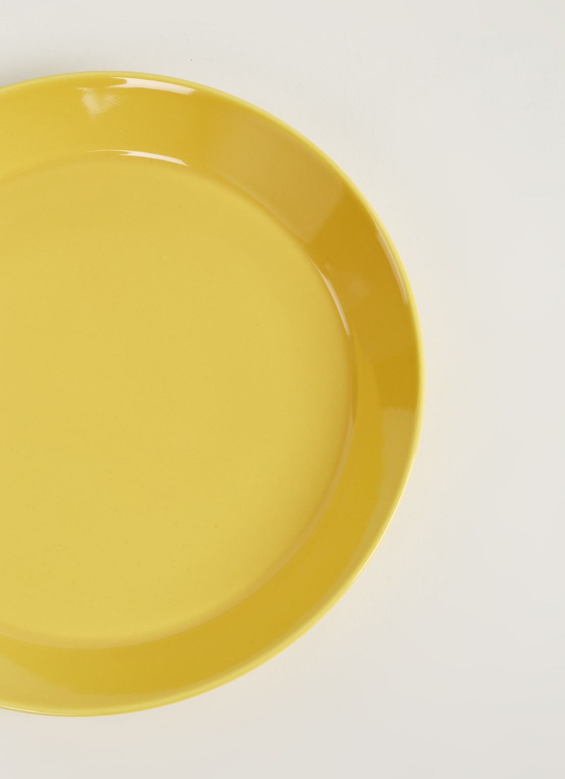 Iittala Teema dinerbord 26 cm  - detail 3 geel