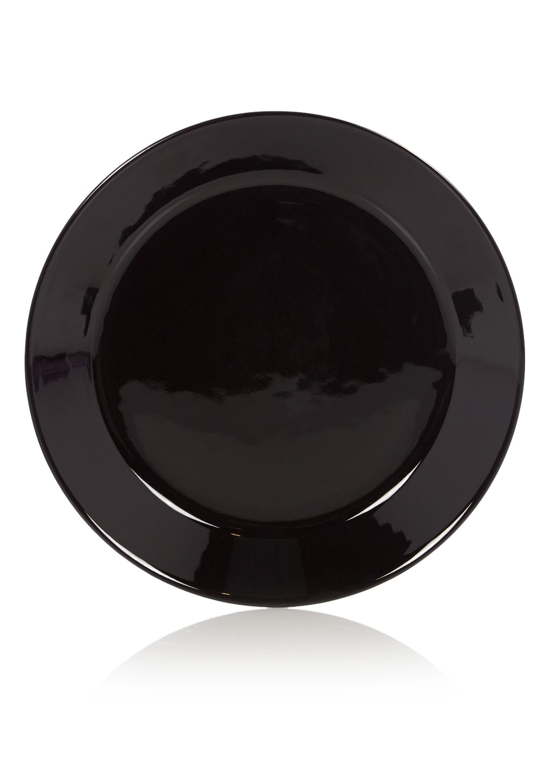 Iittala Teema gebaksbordje 17 cm - voorkant diepzwart