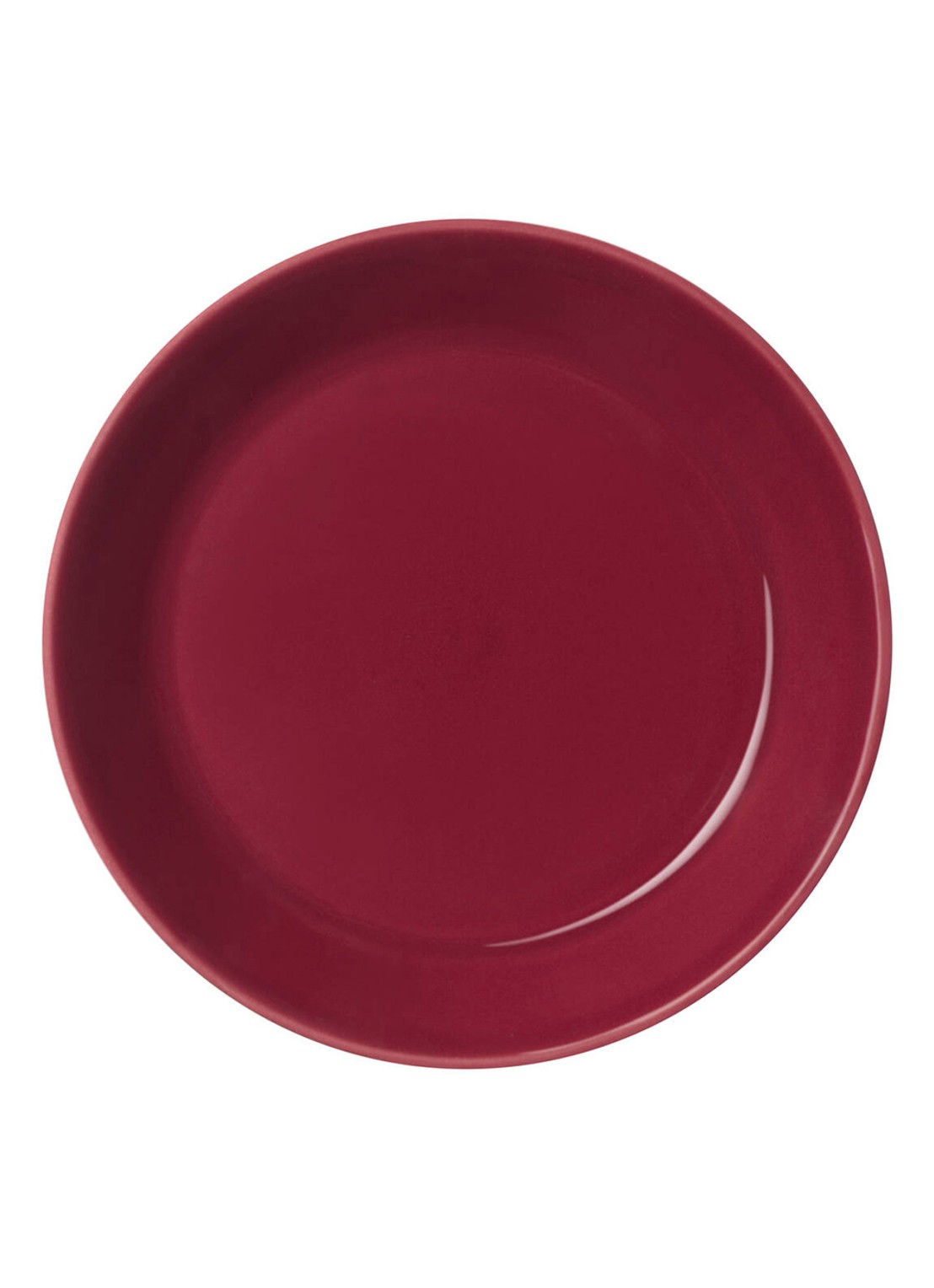 Iittala Teema gebaksbordje 17 cm  - voorkant kersenrood