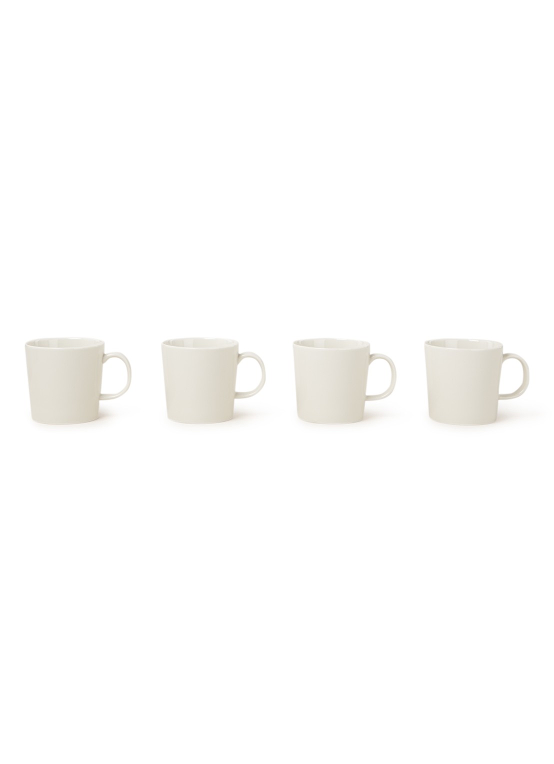 Iittala Teema kopje 30 cl set van 4 - voorkant 2 wit