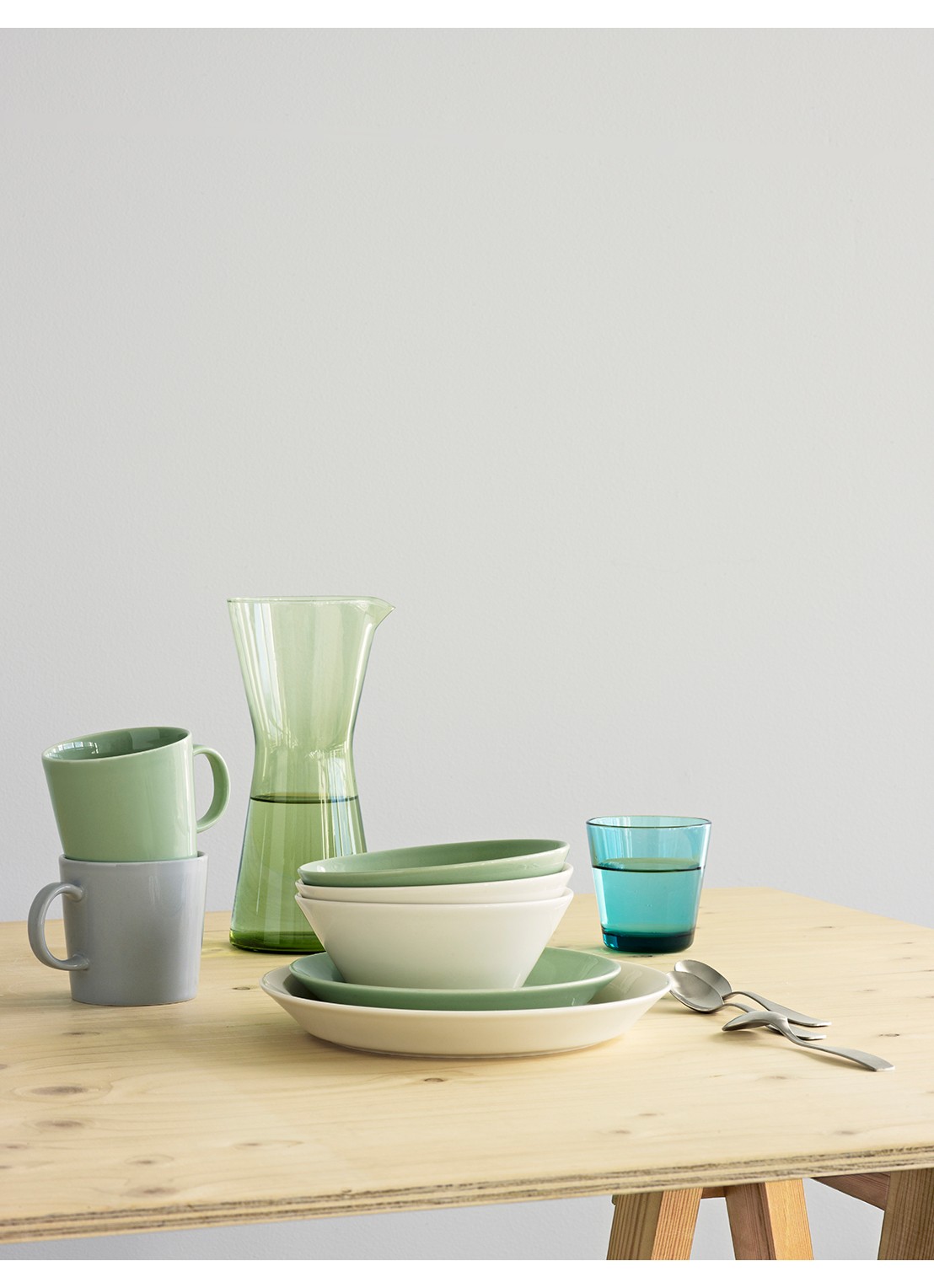 Iittala Teema ontbijtbord 23 cm - detail 5 wit