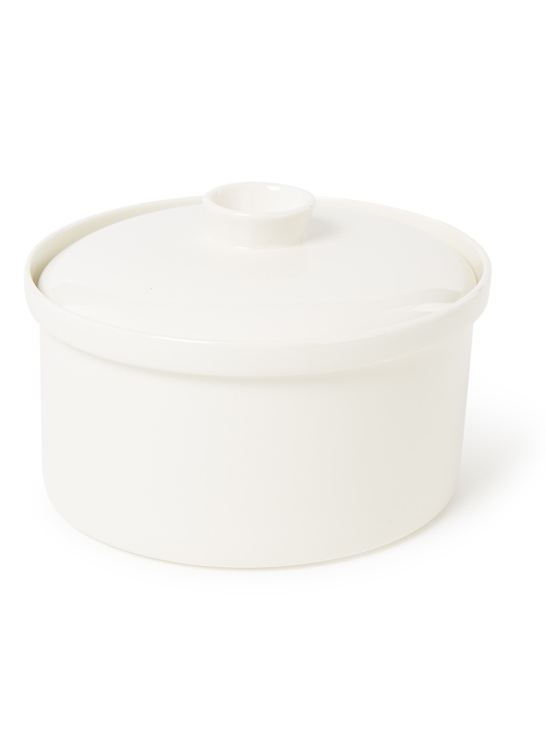 Iittala Teema ovenschaal met deksel 21 cm - voorkant wit