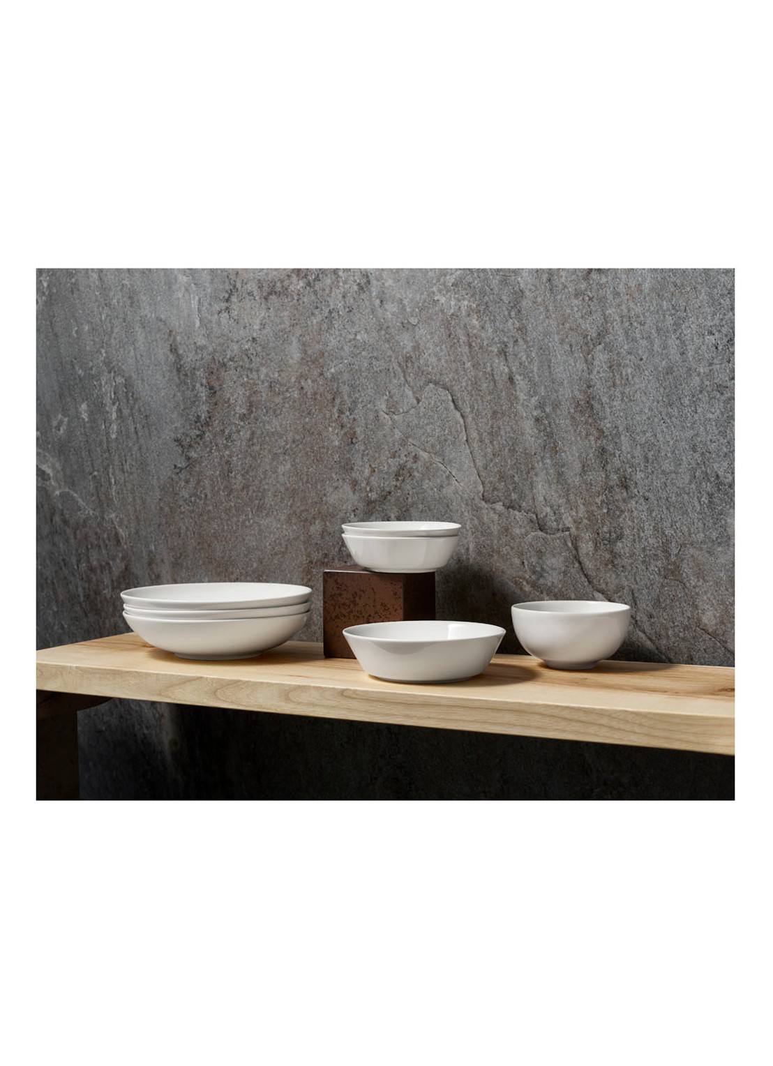 Iittala Teema Tiimi kom 15 cm - voorkant 2 wit