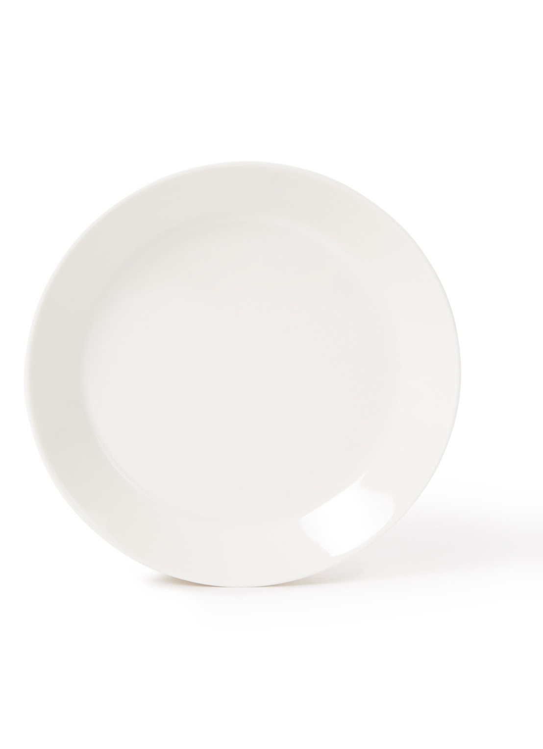 Iittala TEEMA WIT PLAT BORD 19CM  1ST. - voorkant wit