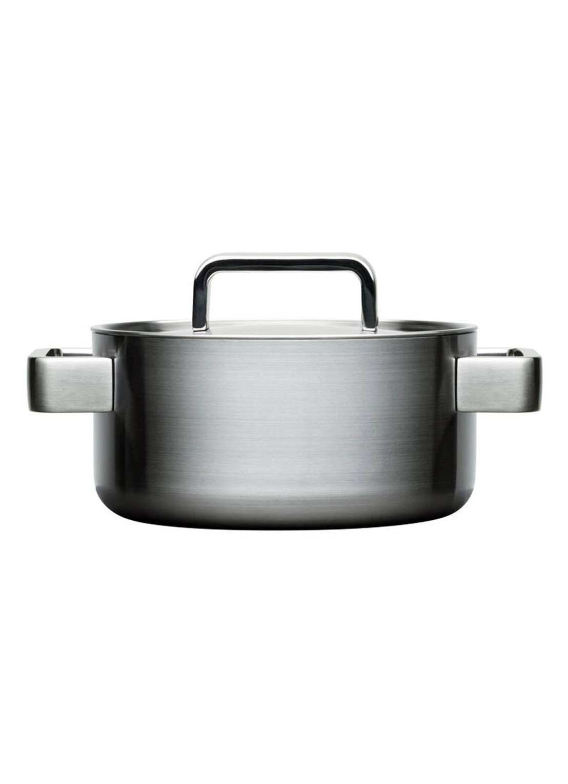 Iittala Tools kookpan met deksel Ø18 cm - voorkant zilver