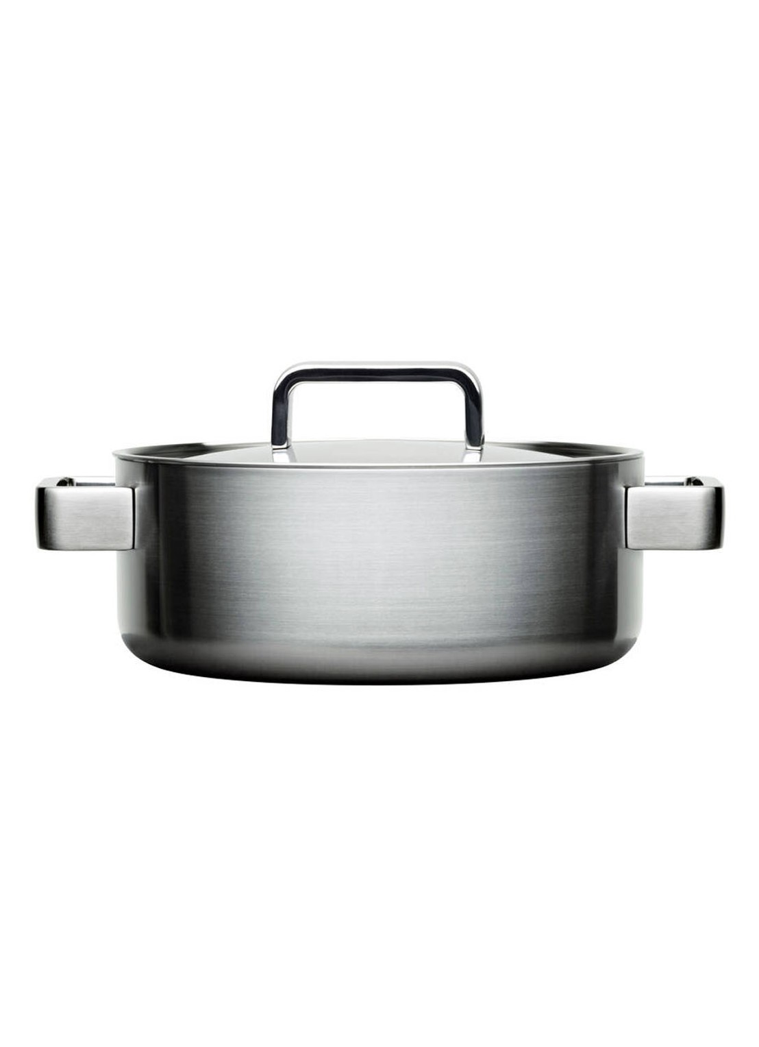 Iittala Tools kookpan met deksel Ø22 cm - voorkant zilver