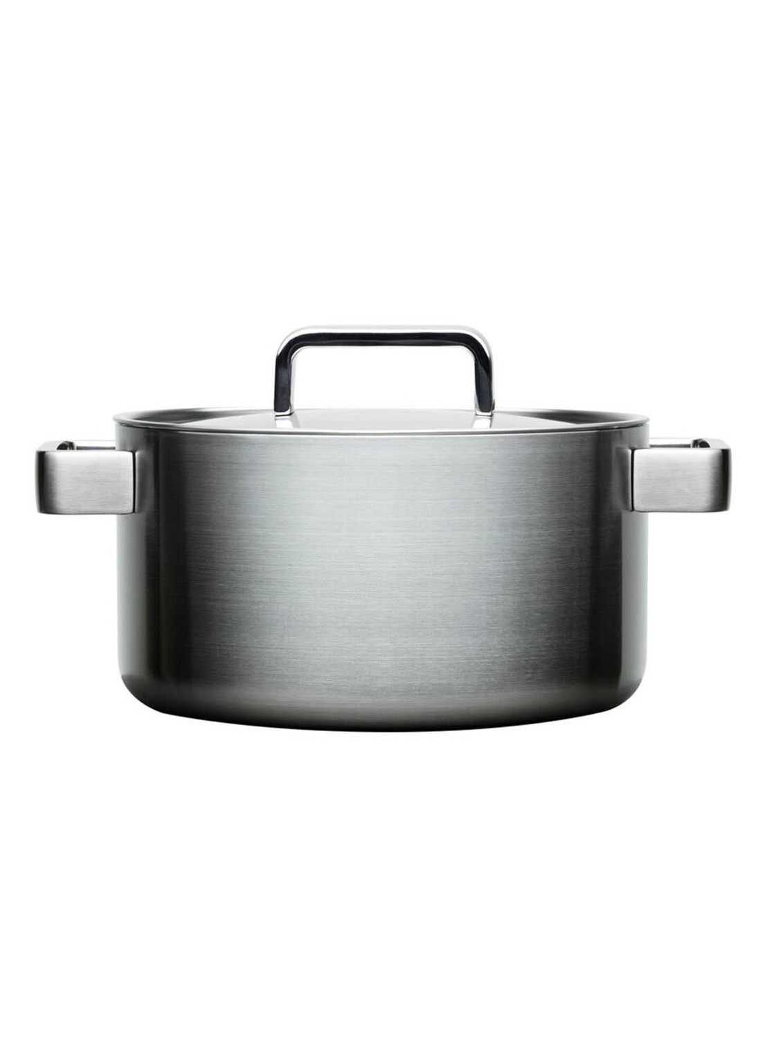 Iittala Tools kookpan met deksel Ø22 cm - voorkant zilver