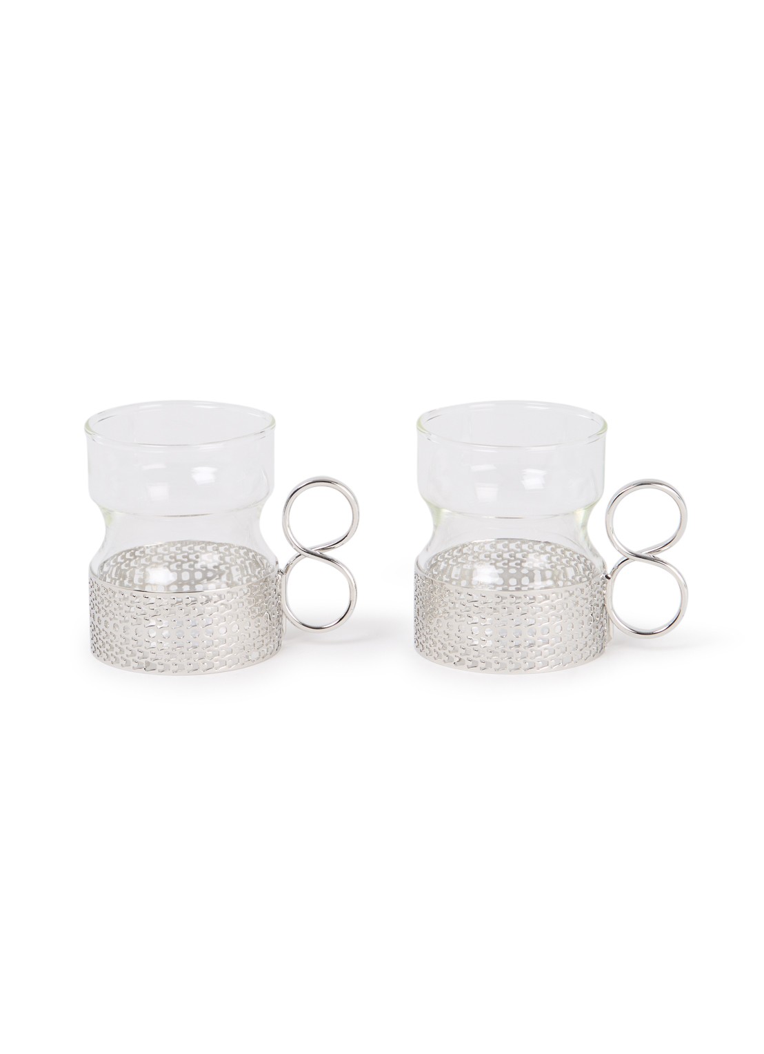 Iittala Tsaikka theeglas 23 cl set van 2 - voorkant transparant