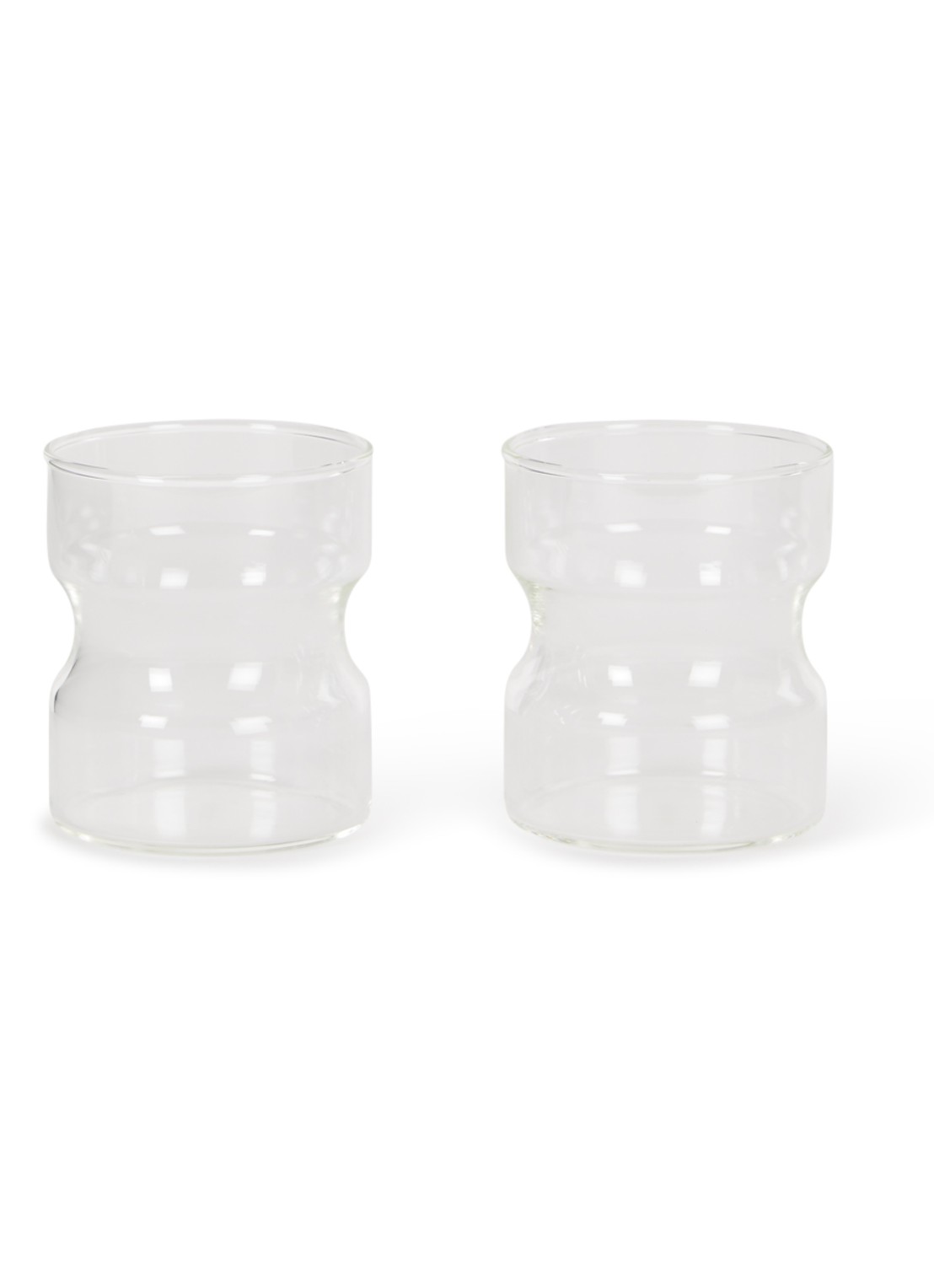 Iittala Tsaikka theeglas 23 cl set van 2 - voorkant transparant