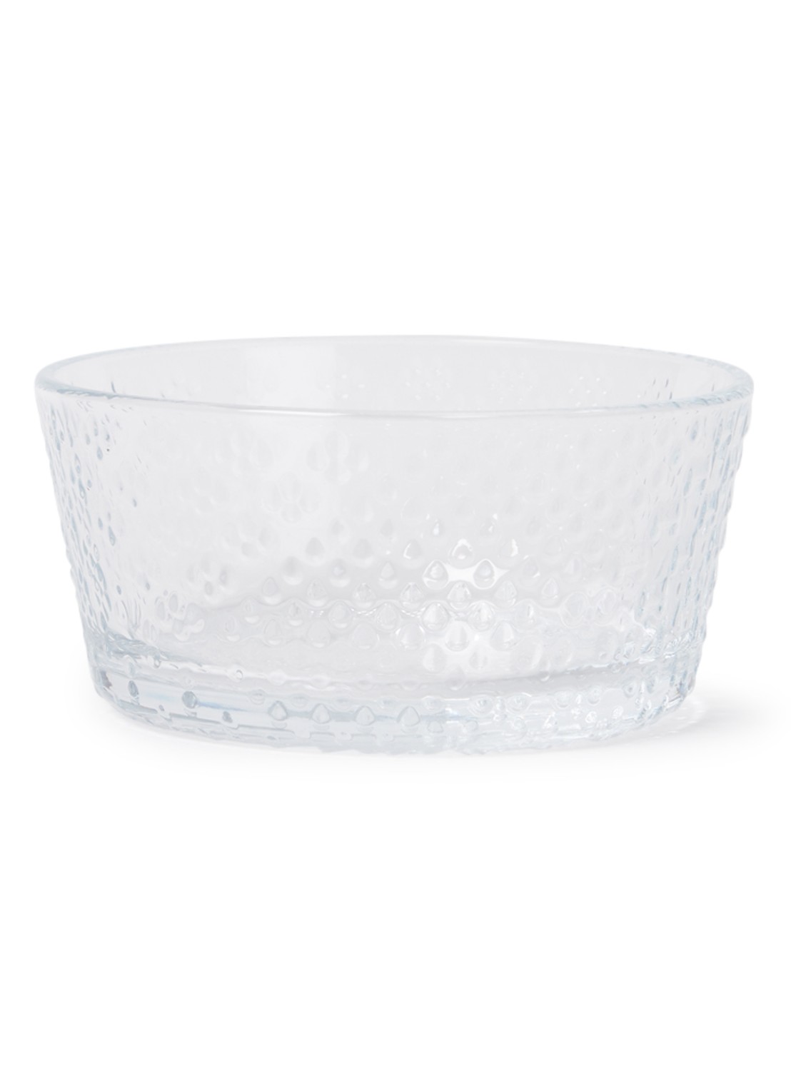 Iittala Tundra bowl 25cl clear - voorkant transparant