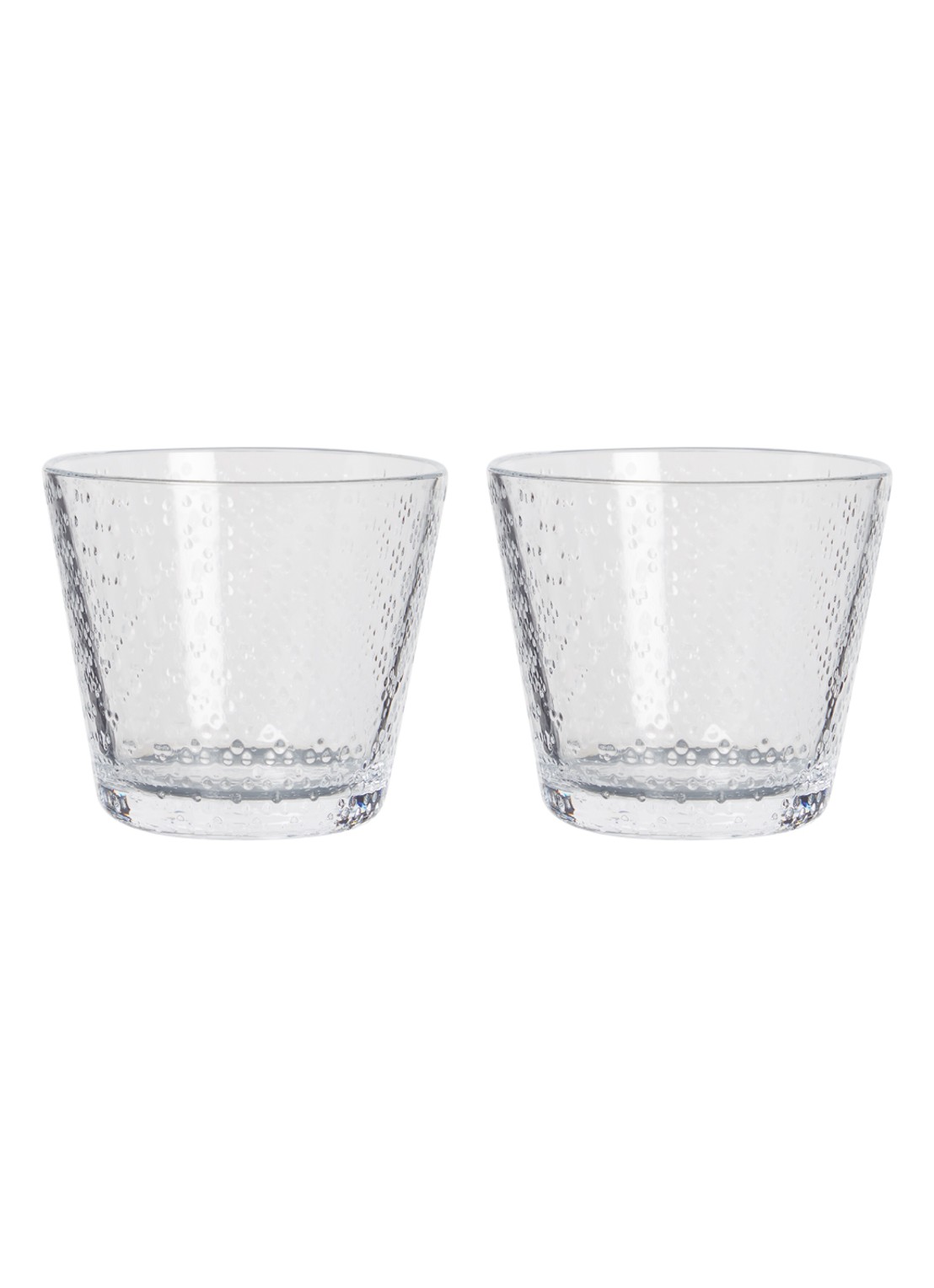 Iittala Tundra drinkglas 29 cl set van 2 - voorkant transparant
