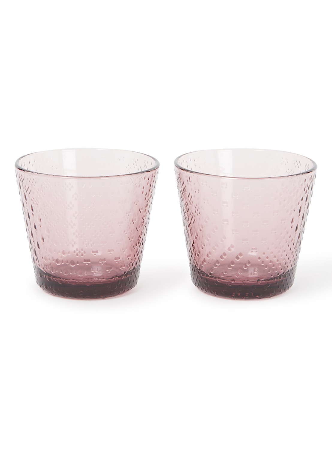 Iittala Tundra drinkglas 29 cl set van 2 - voorkant paars