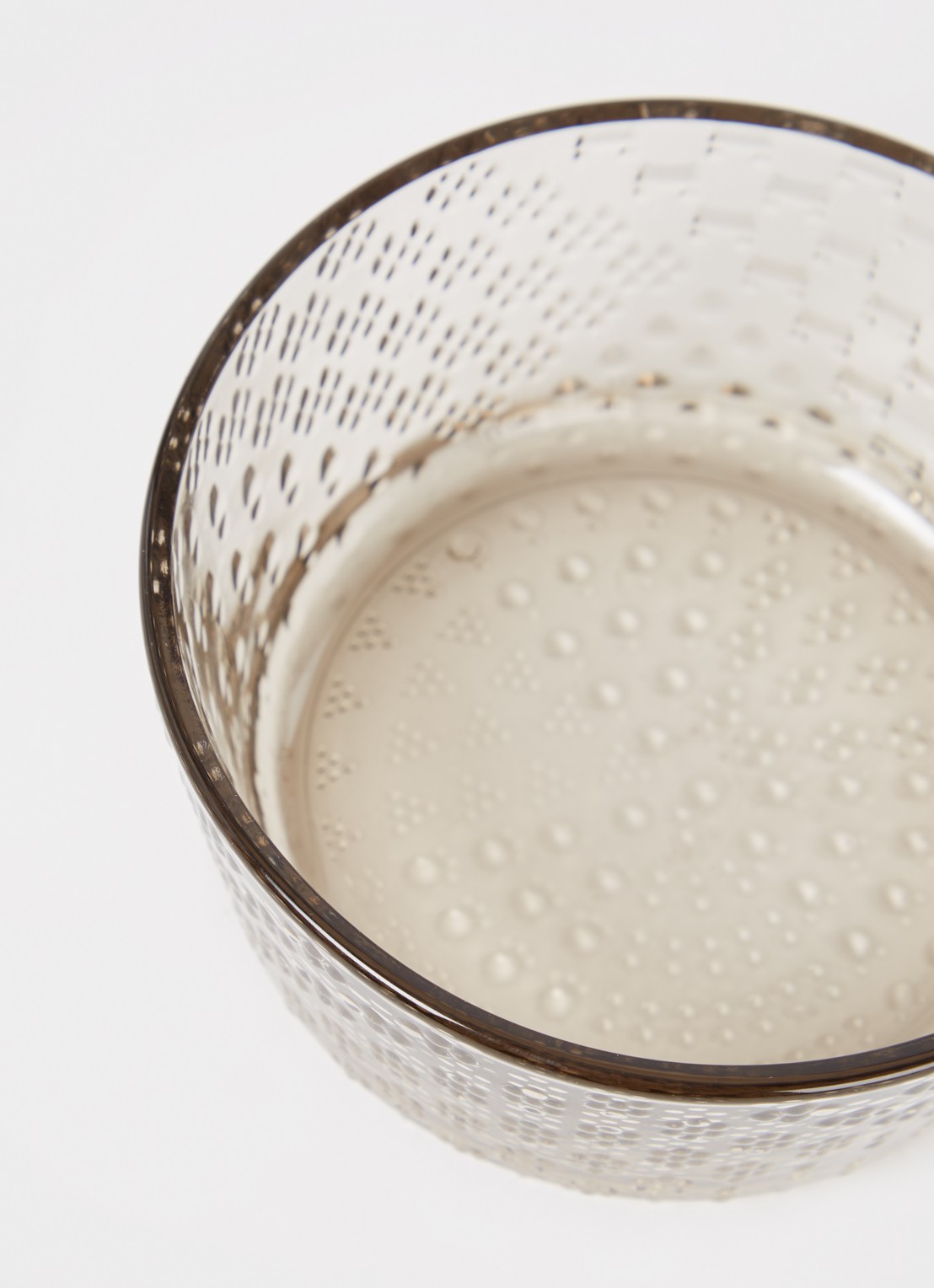 Iittala Tundra kom 10 cm - voorkant 2 bruin