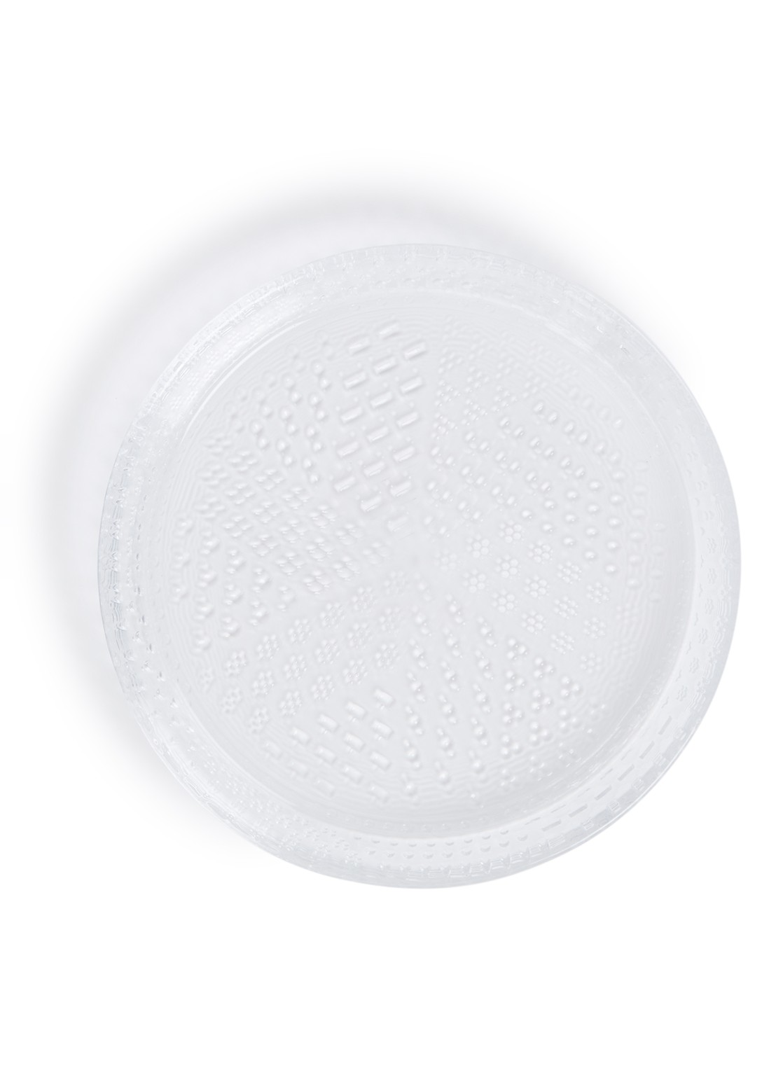 Iittala Tundra ontbijtbord 15,5 cm - voorkant 2 transparant