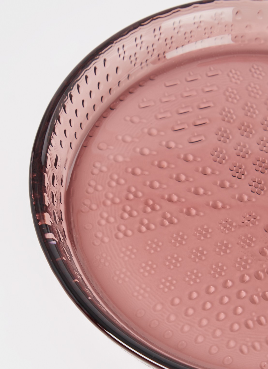 Iittala Tundra ontbijtbord 15,5 cm - detail 2 donkerroze