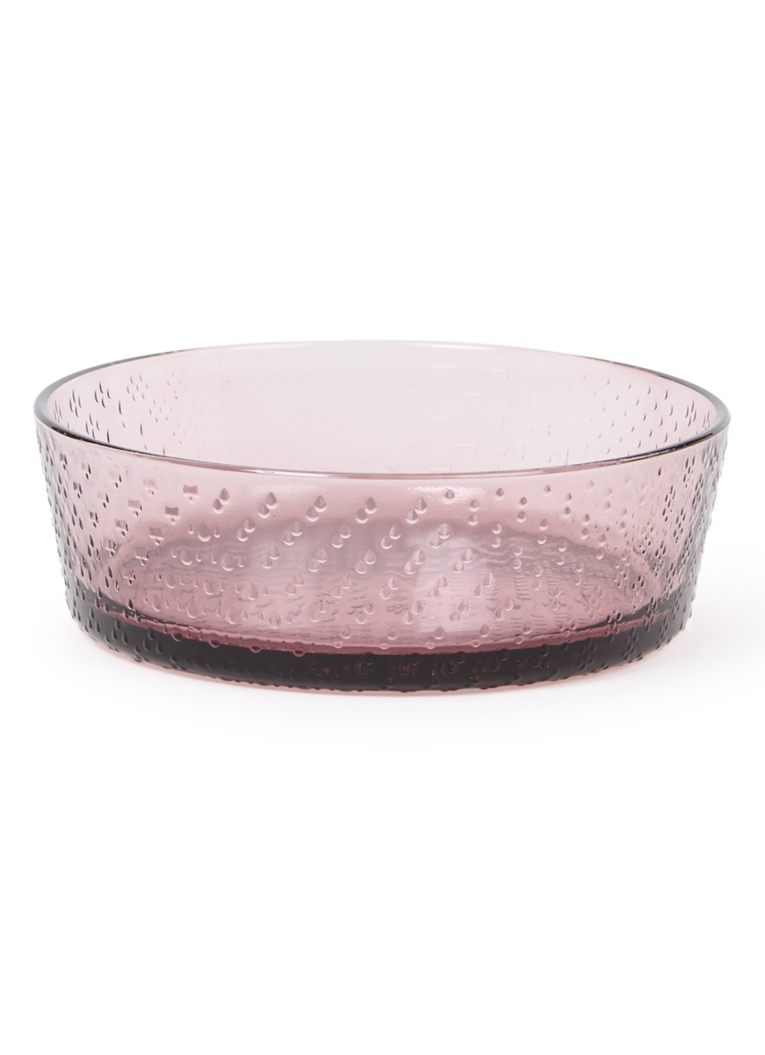 Iittala Tundra schaal 17 cm - voorkant roze