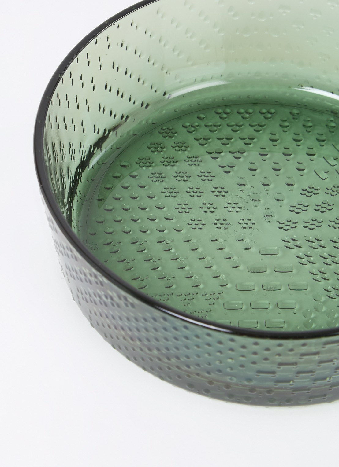 Iittala Tundra schaal 17 cm - detail 2 bronsgroen