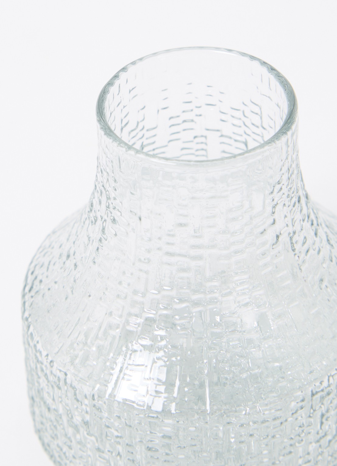 Iittala Ultima Thule vaas 10 cm - voorkant 2 transparant