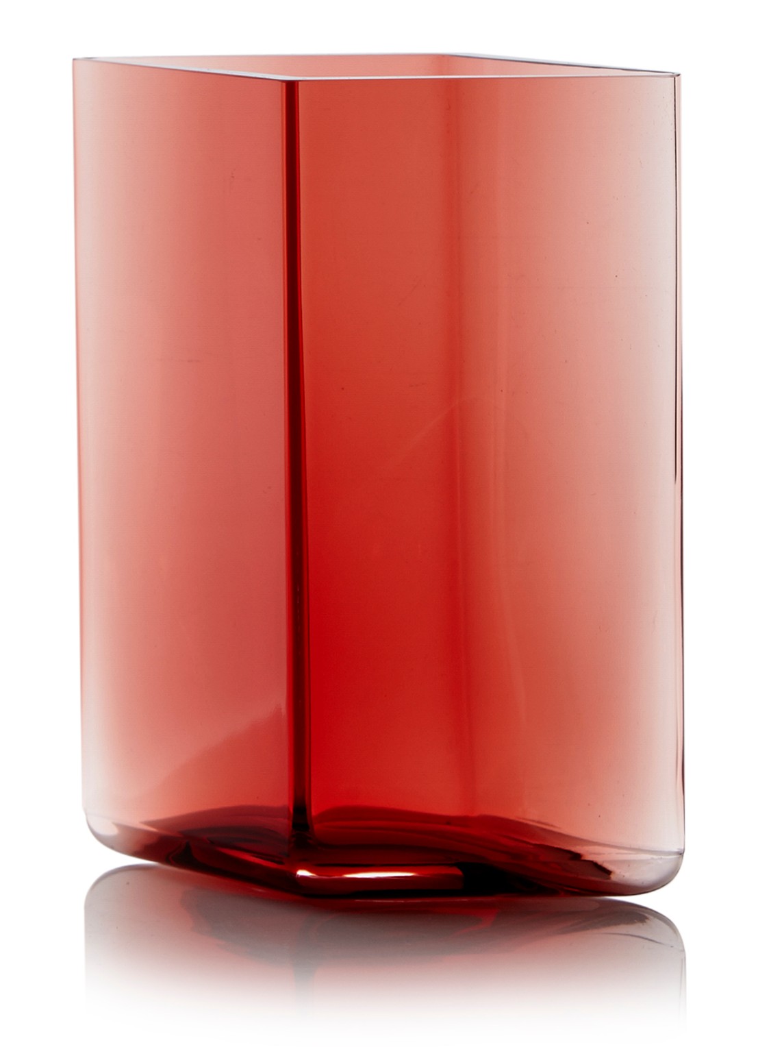 Iittala Vaas 14 cm - voorkant rood
