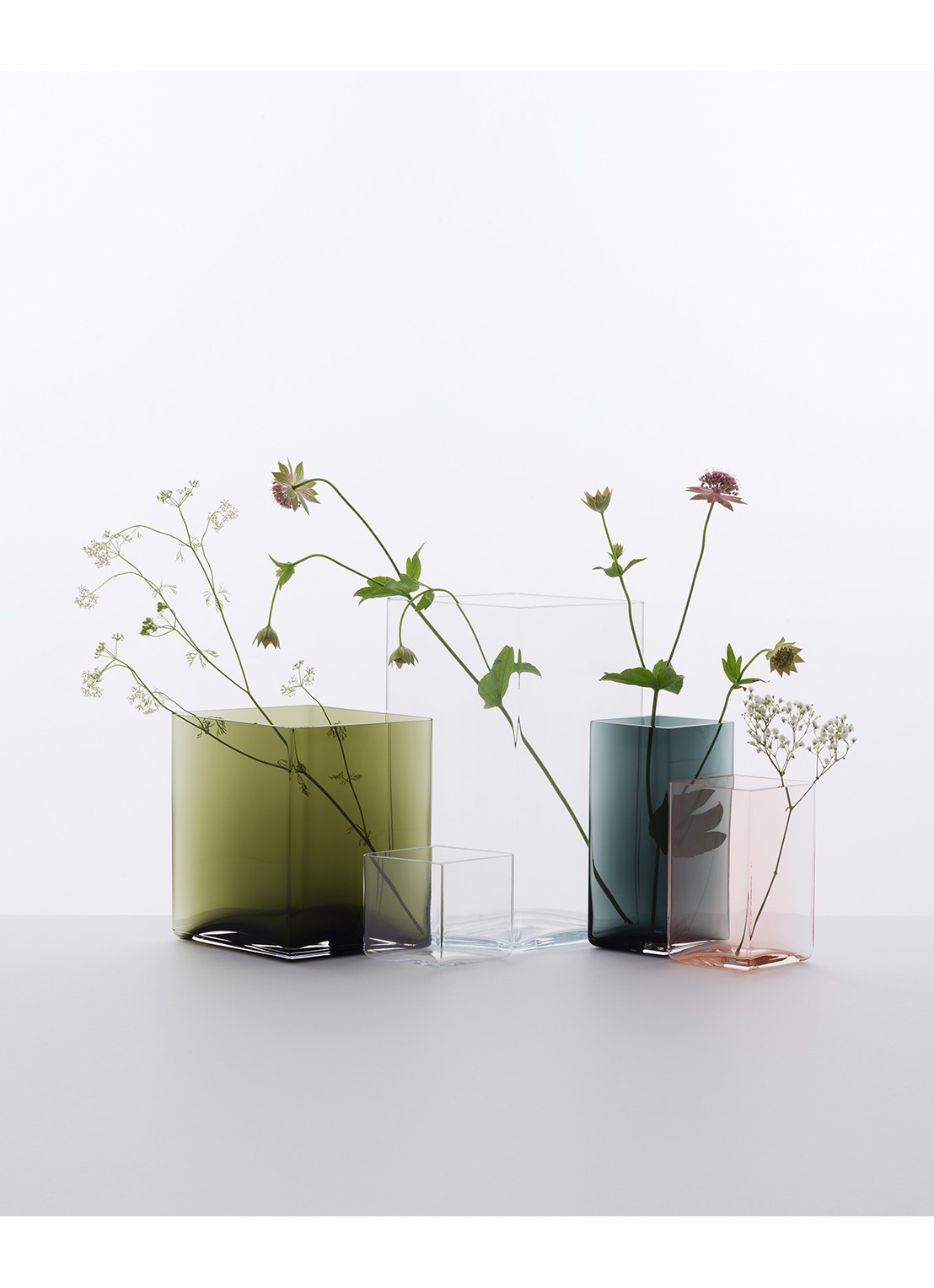 Iittala Vaas  21 cm - detail 2 mosgroen