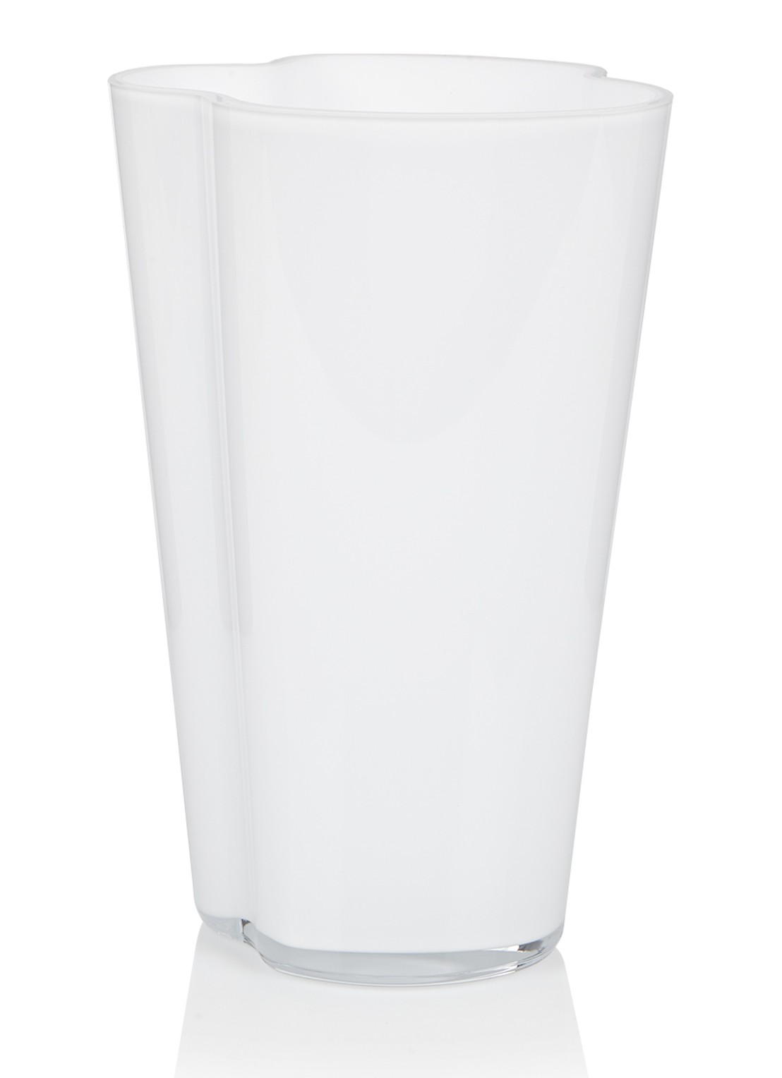 Iittala Vaas 22 cm - voorkant wit