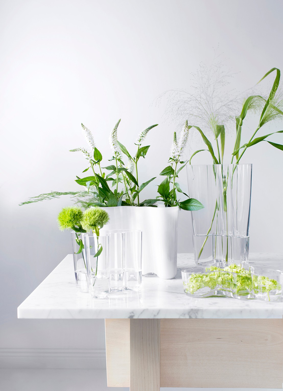 Iittala Vaas helder 10 cm - detail 2 transparant