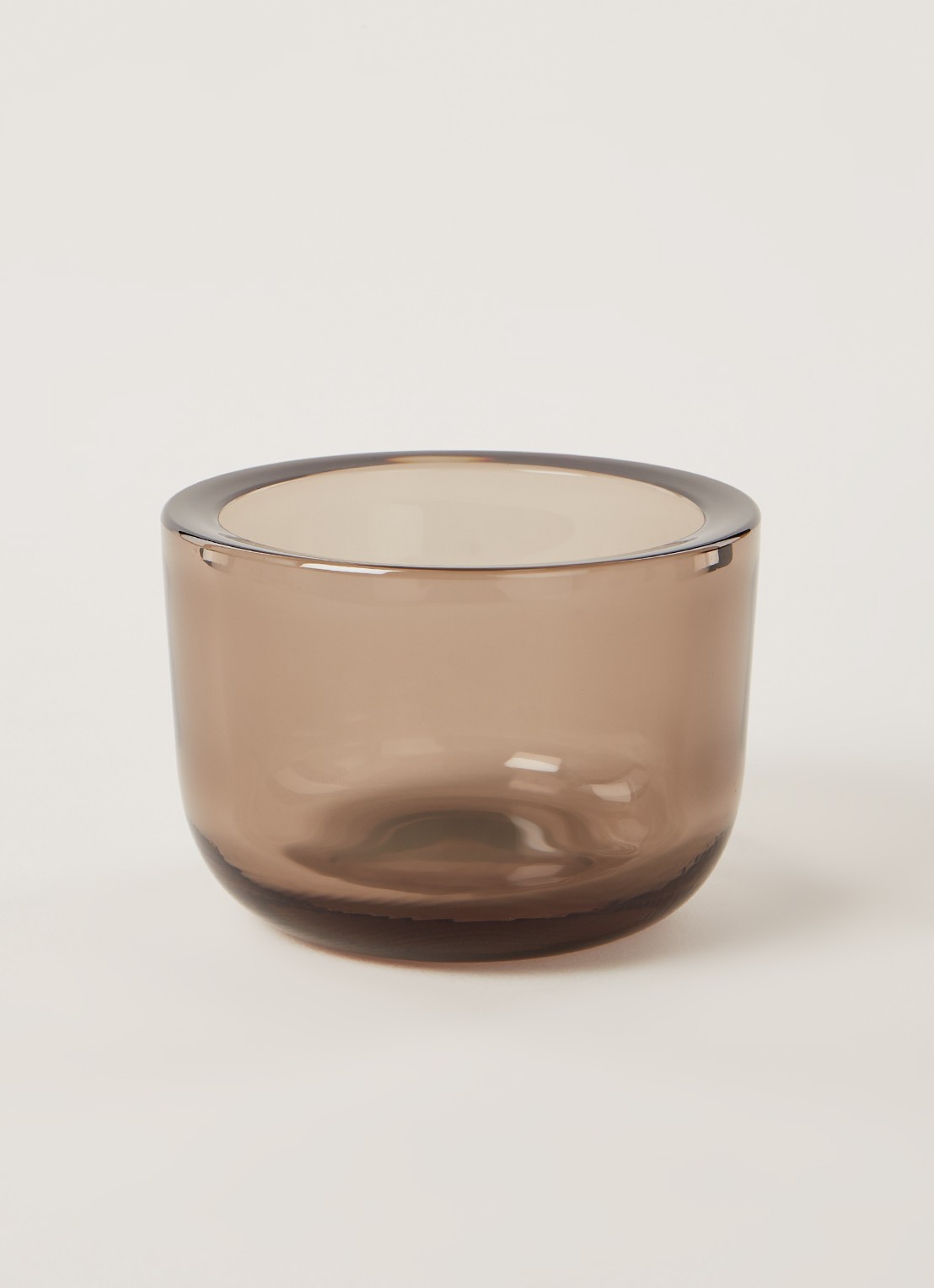 Iittala Valkea waxinelichthouder 6 cm - voorkant 2 beige
