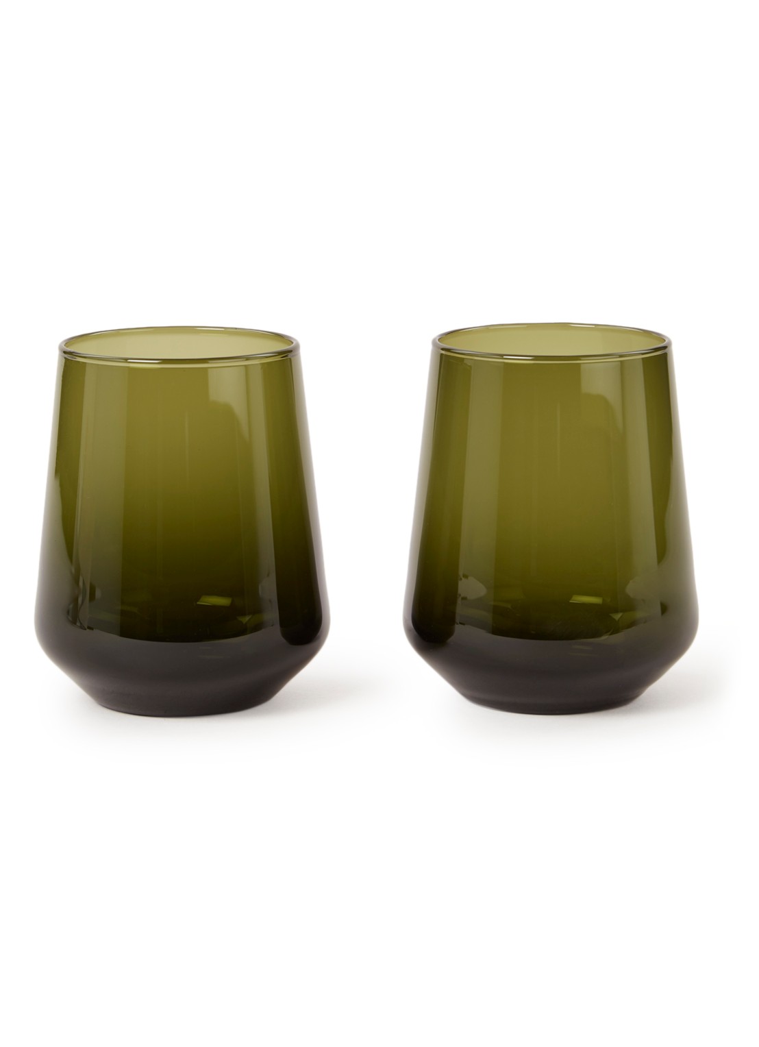 Iittala Waterglas 35 cl set van 2 - voorkant groen