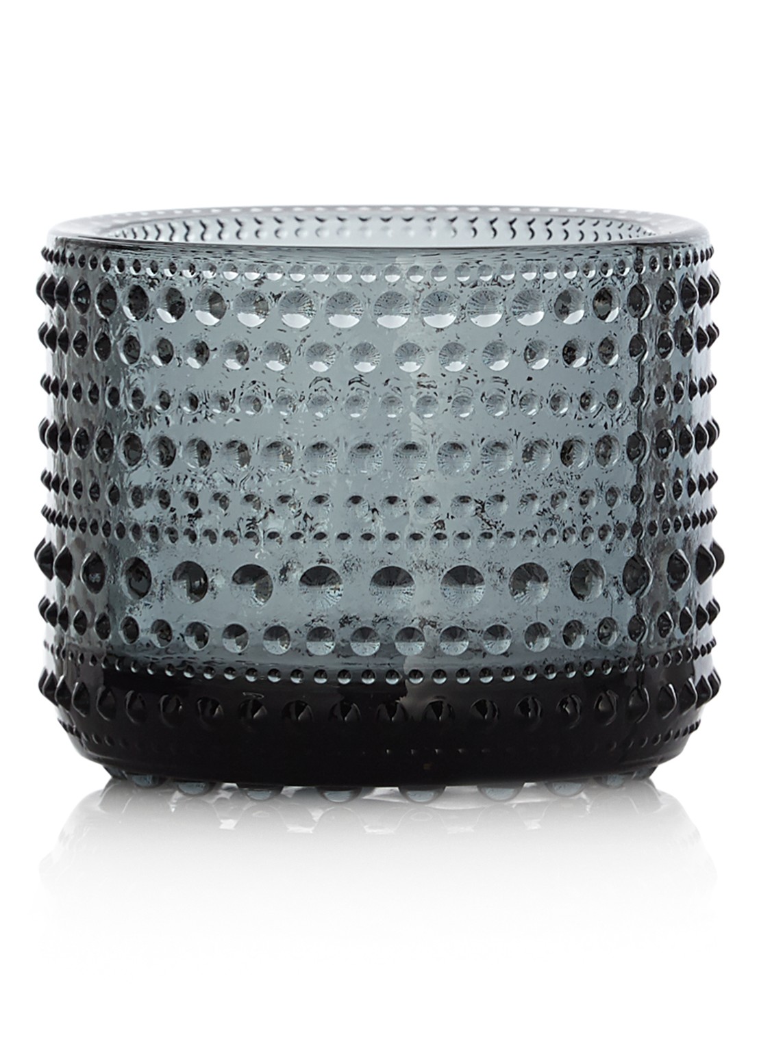 Iittala Waxinelichthouder 6 cm - voorkant grijs