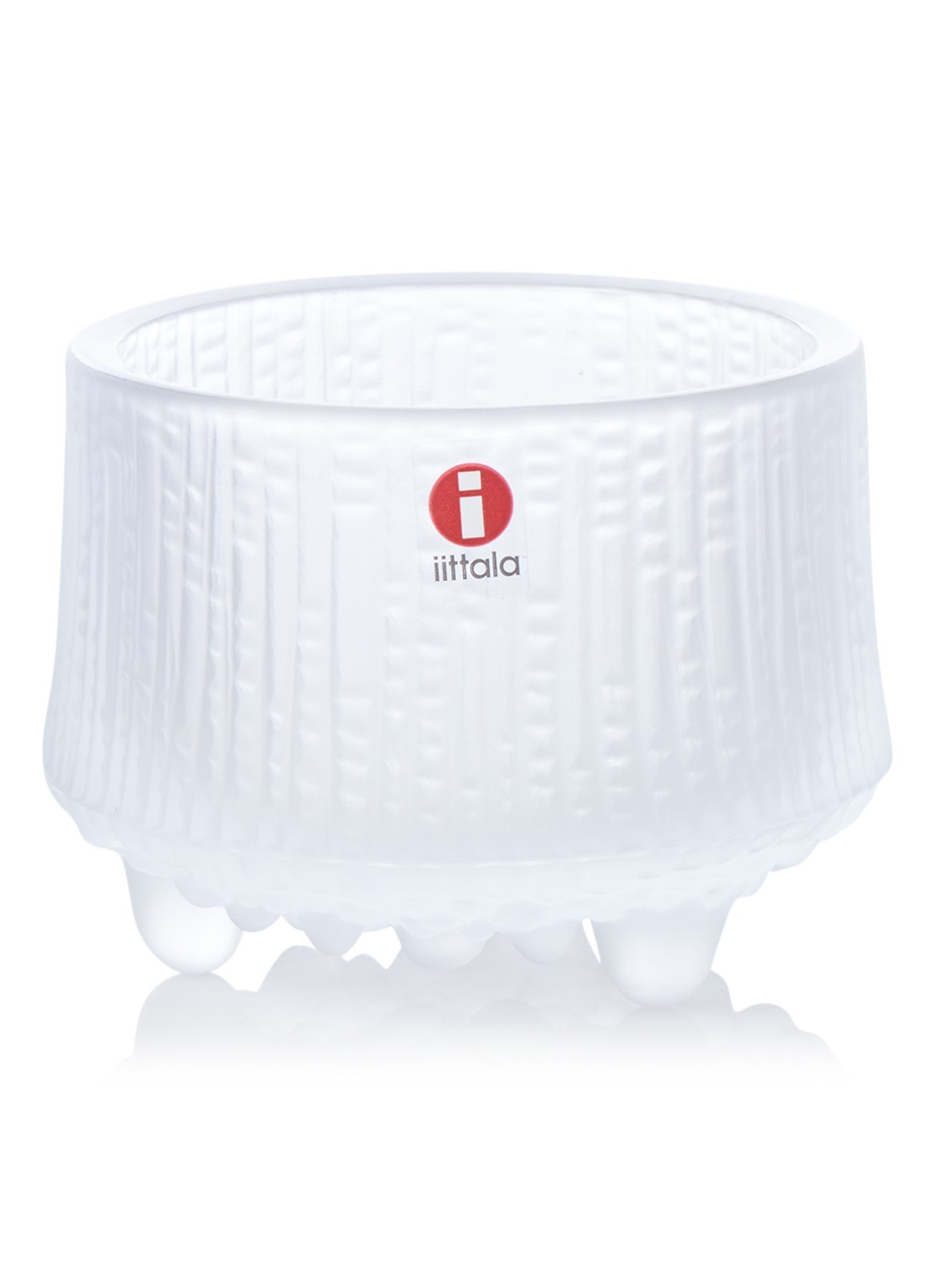Iittala Waxinelichthouder 7 cm - voorkant transparant