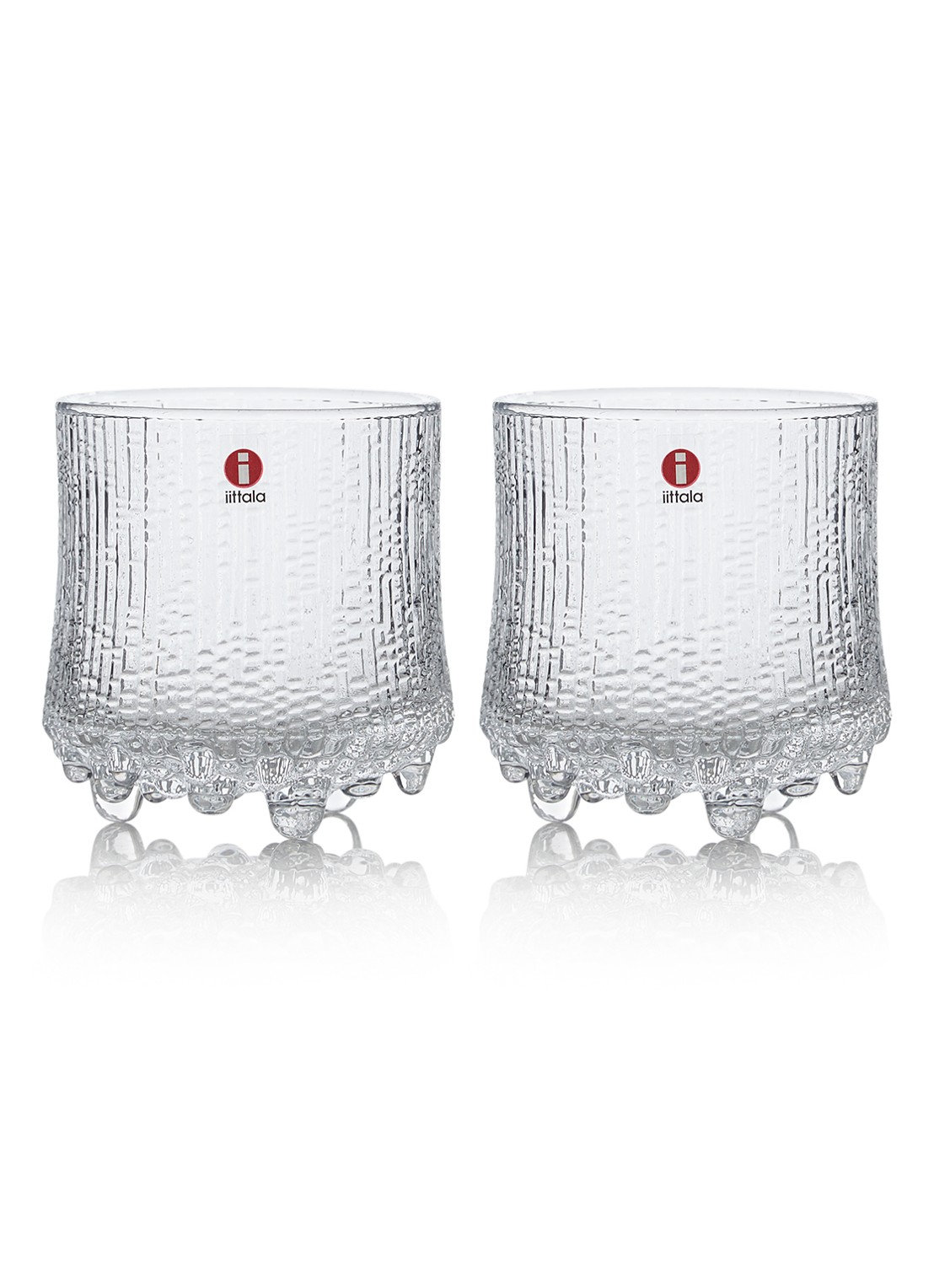 Iittala Whiskyglas 28 cl set van 2 - voorkant transparant