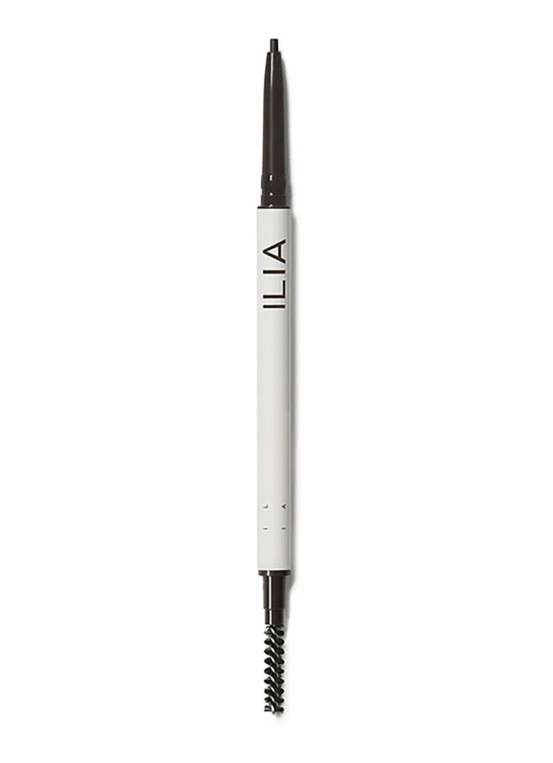 ILIA Beauty In Full Micro-Tip Brow Pencil - wenkbrauwpotlood - voorkant 3 soft black