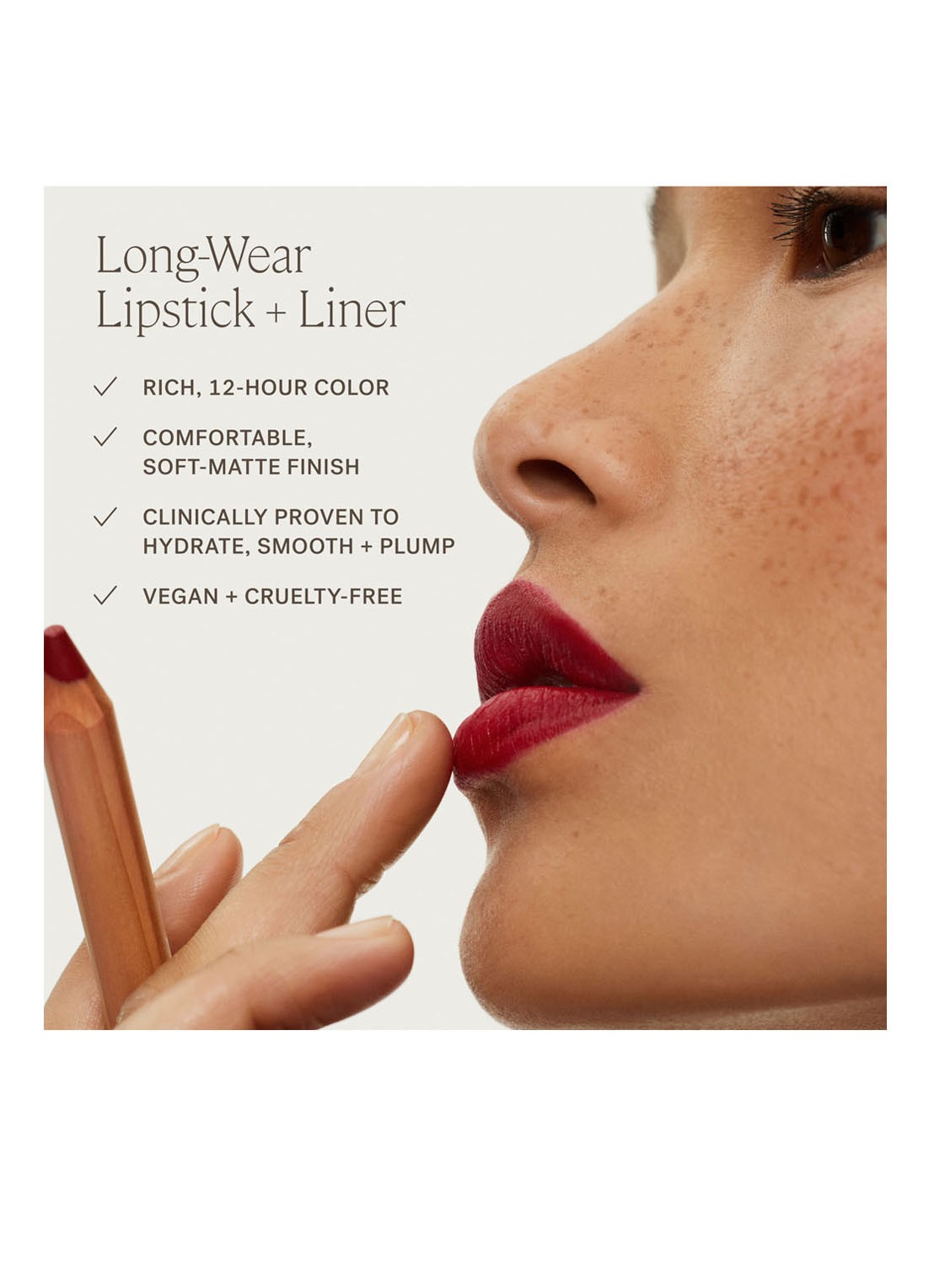 ILIA Beauty Lip Sketch Hydrating Crayon - lipstick - detail 5 banquette