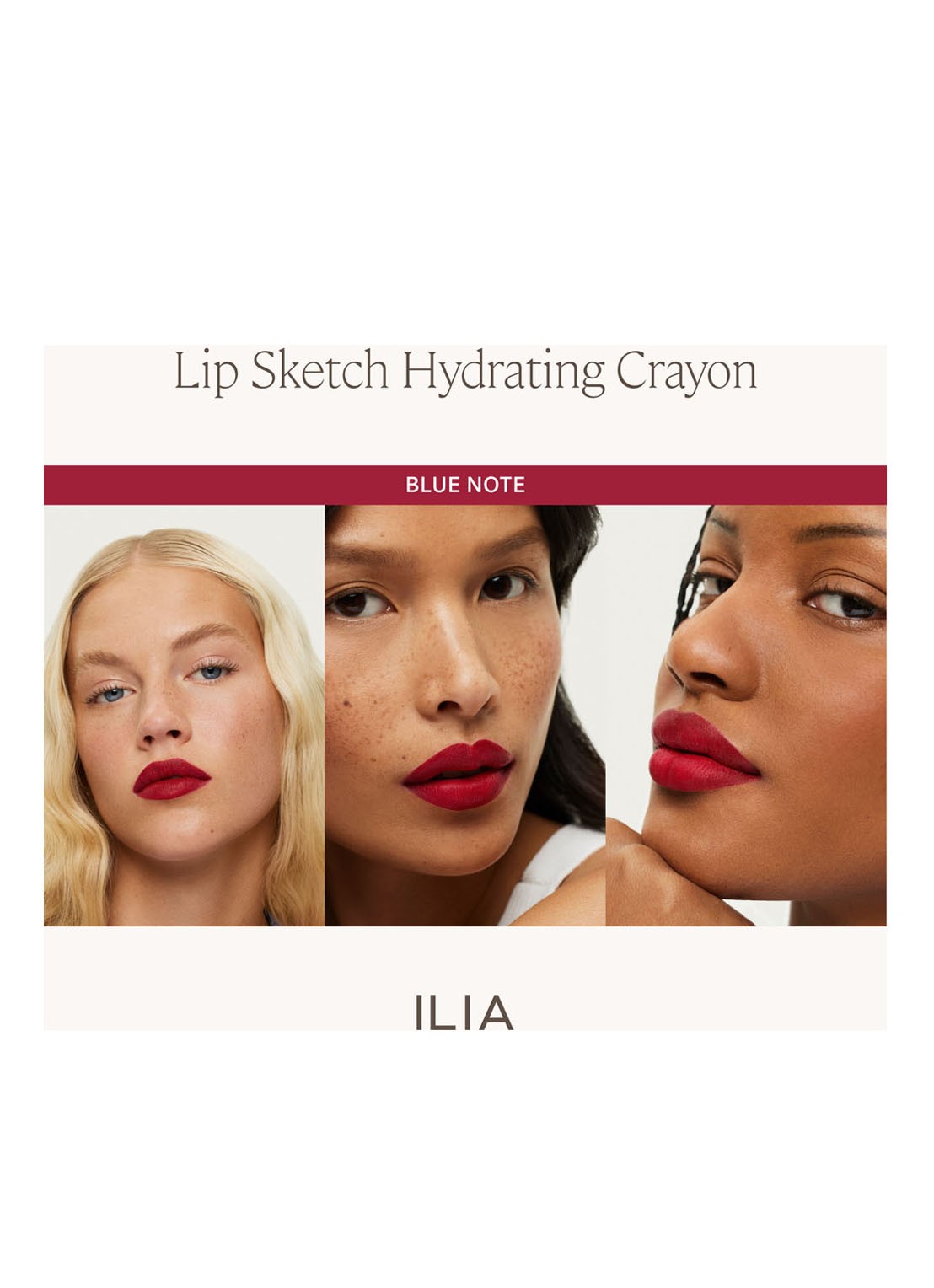 ILIA Beauty Lip Sketch Hydrating Crayon - lipstick - detail 5 blue note
