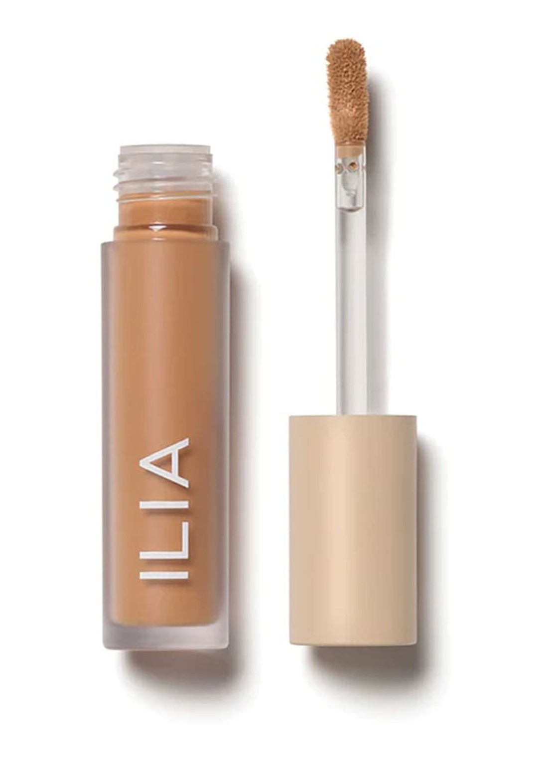 ILIA Beauty Liquid Powder Matte Eye Tint - vloeibare oogschaduw - voorkant 6 adobe