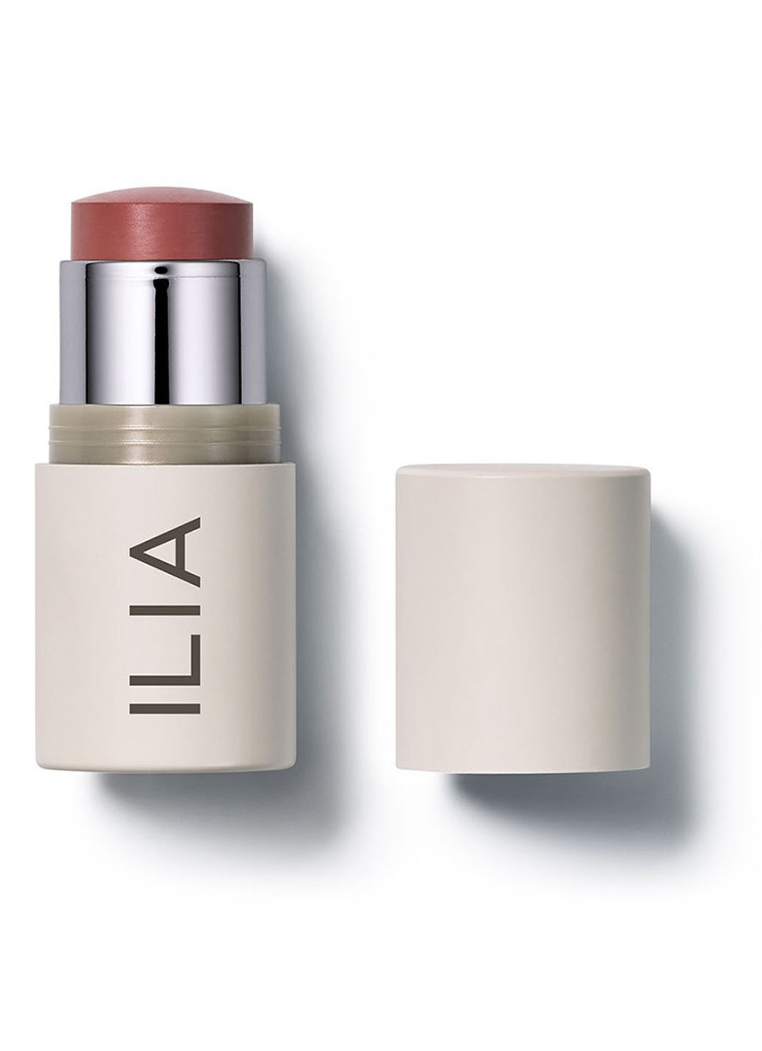 ILIA Beauty Multi-stick & Illuminator - 2-in-1 blush & liptint - voorkant 3 lady bird (soft rose)