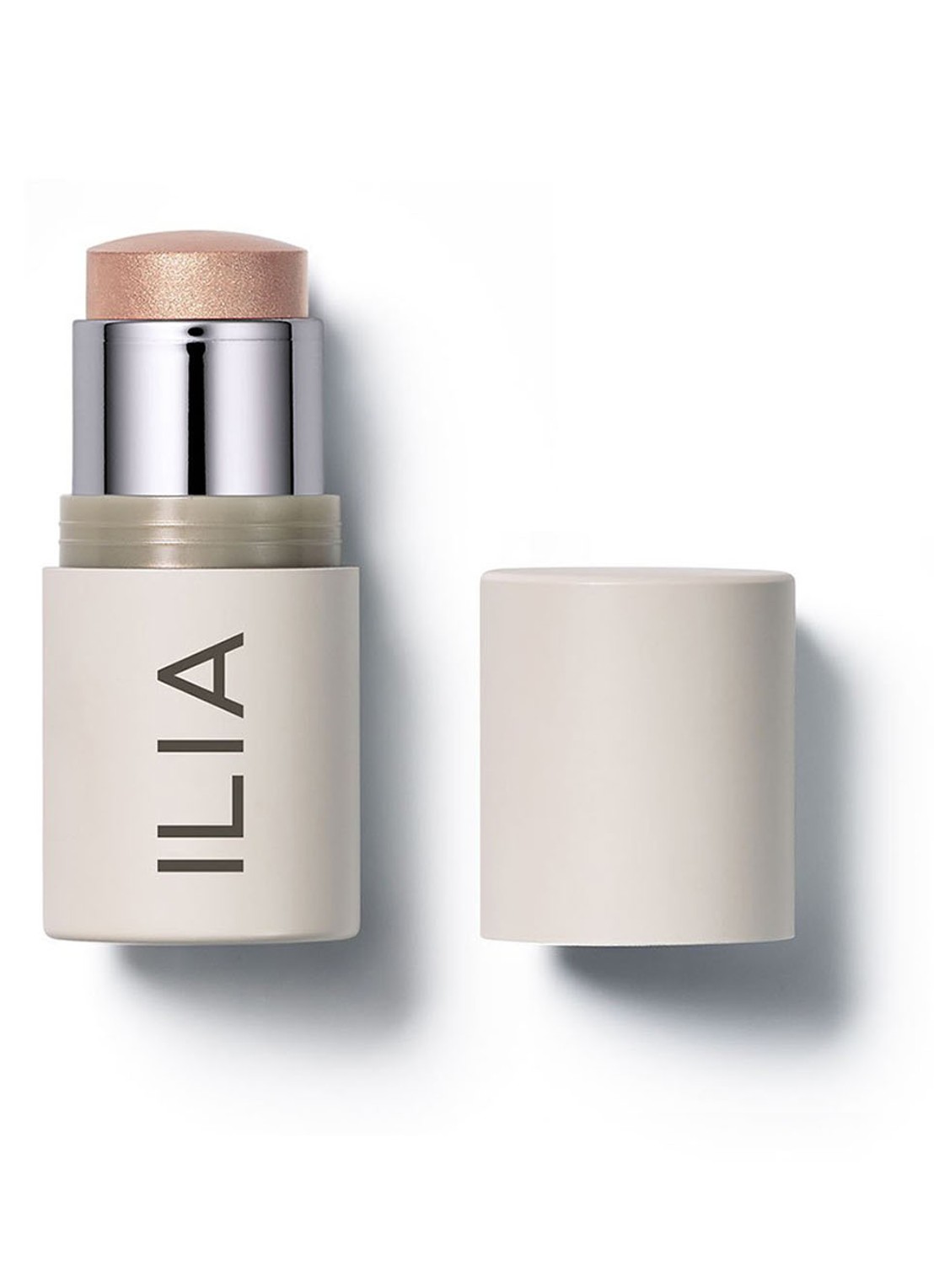 ILIA Beauty Multi-stick & Illuminator - 2-in-1 blush & liptint - voorkant stella by starlight (rose gold)