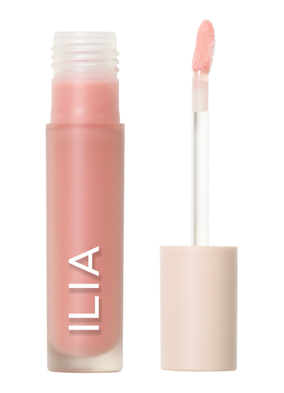 ILIA Beauty Overglaze Hydrating Lip Gloss - lipgloss - voorkant porcelain